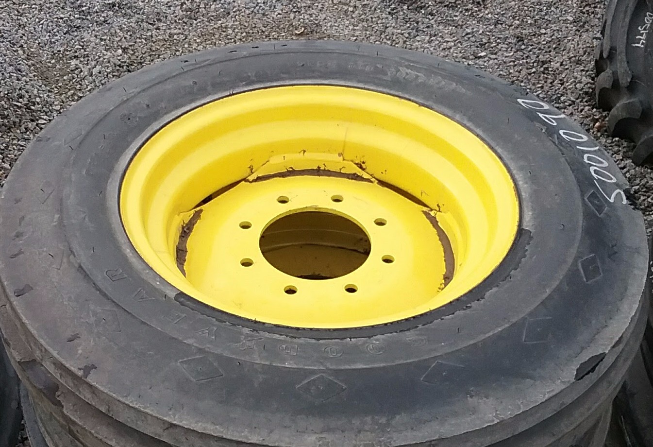 18''D x 5.5''W Formed Plate Wheel WS001090