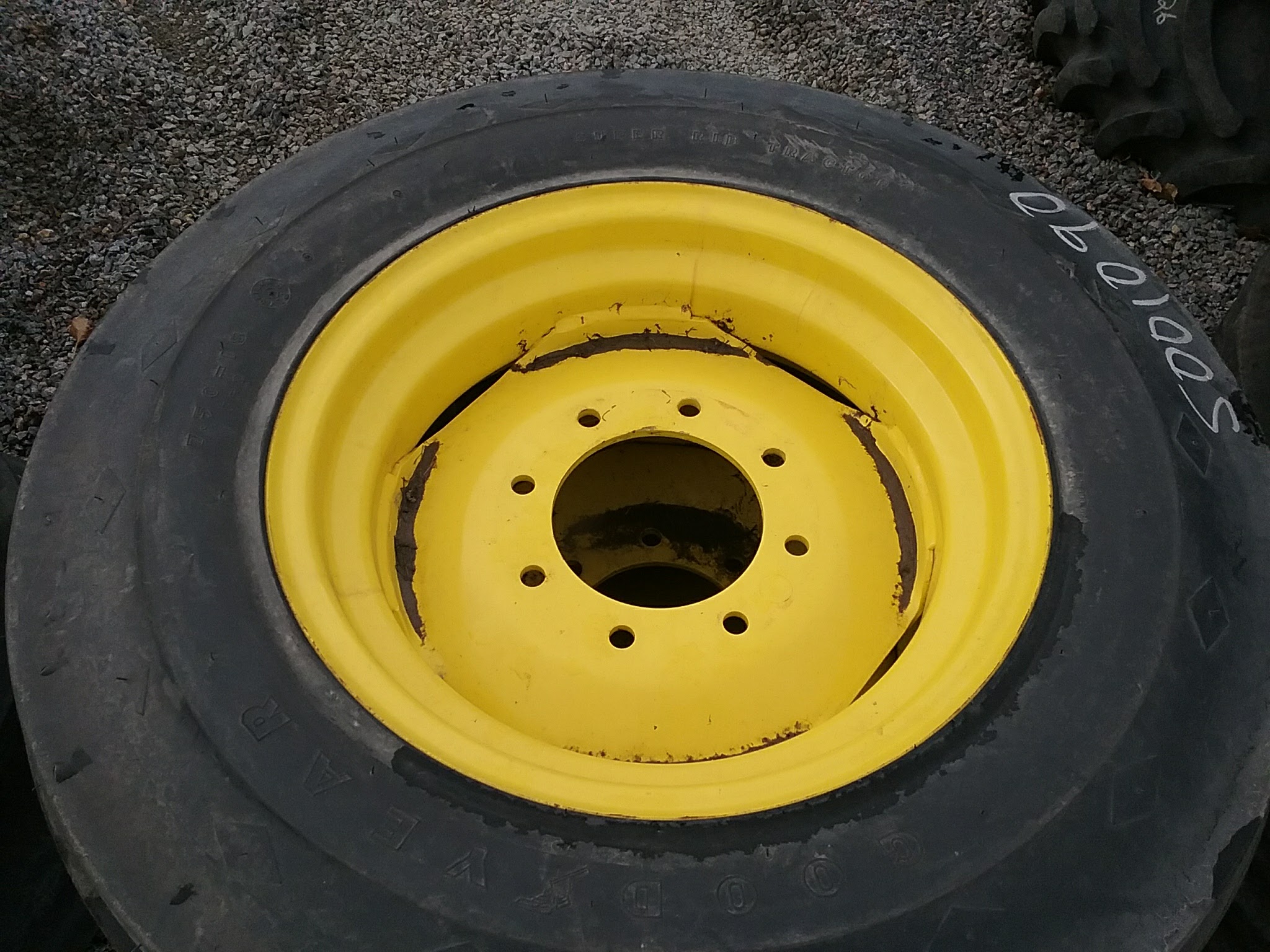 18''D x 5.5''W Formed Plate Wheel WS001090