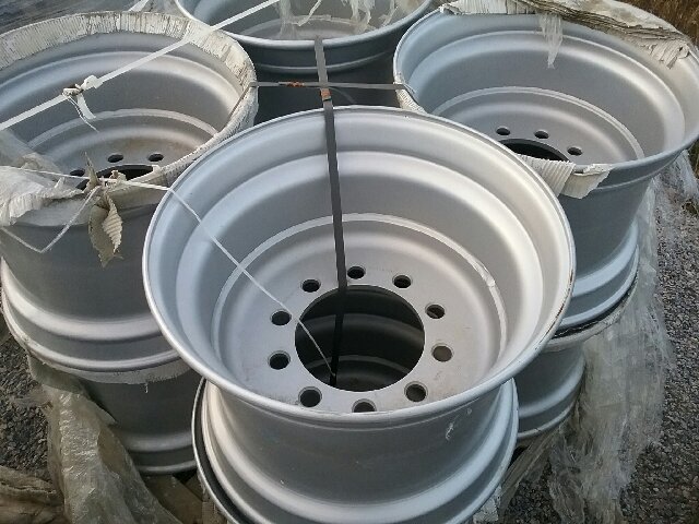 22.5''D x 16''W Budd Stud Pilot Wheel Wheel 162254(SIS)