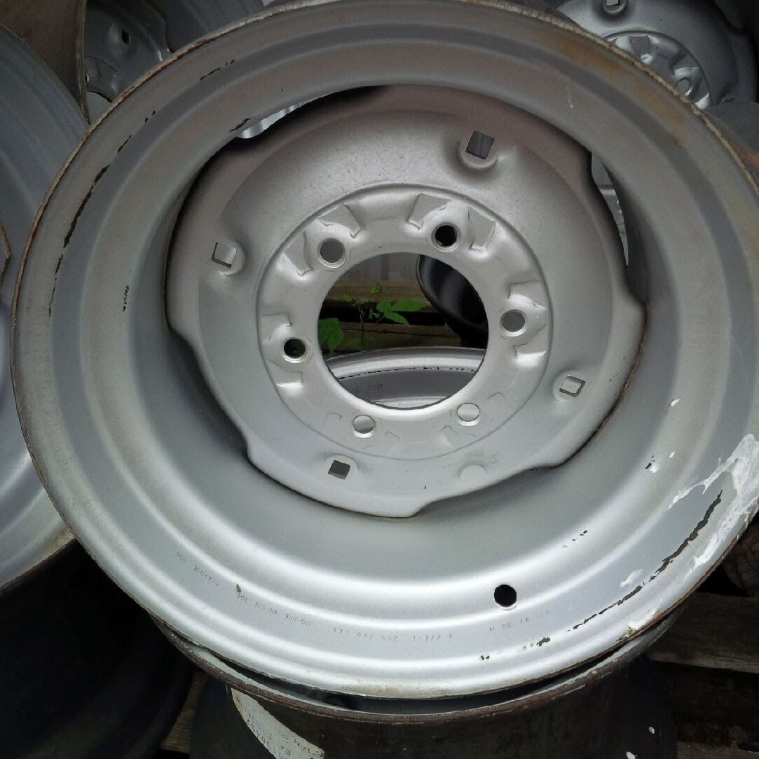 16.5''D x 9.75''W Stamped Plate Wheel 002310-Z