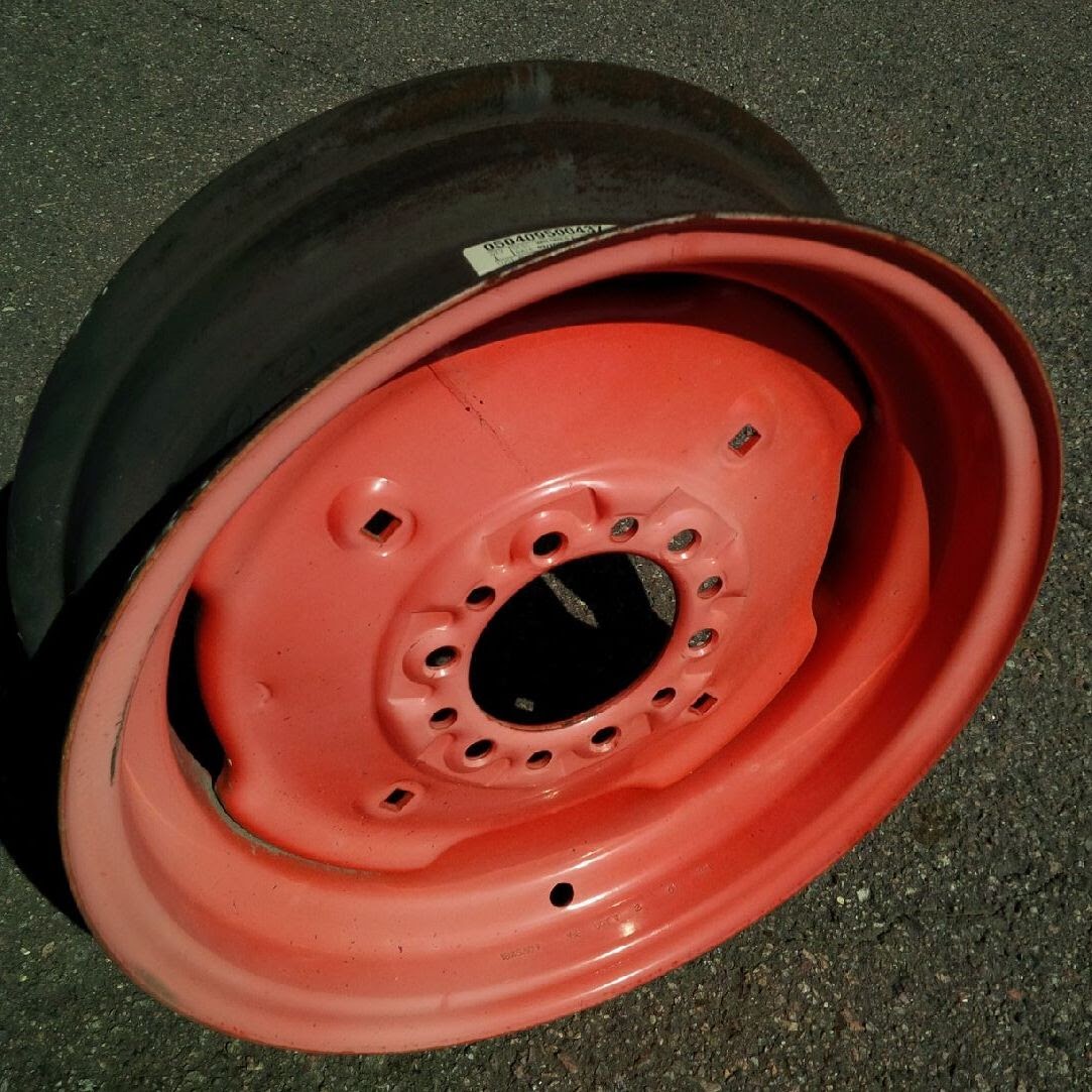 18''D x 5.5''W Stamped Plate Wheel 003055-Z