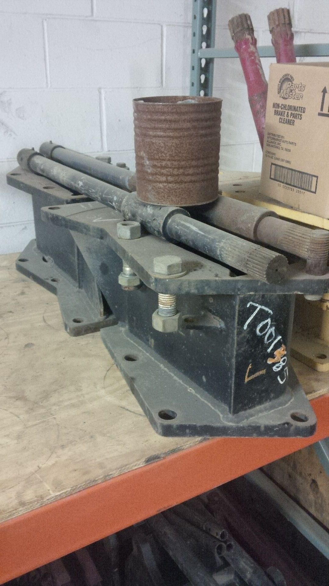 Combine Frame Extension, w/Shafts, Hdw & Truss Rod Combine Frame Extension T001385X-Z