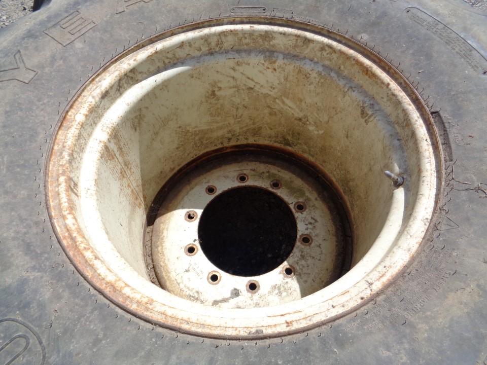 26''D x 25''W Formed Plate Wheel WS000882