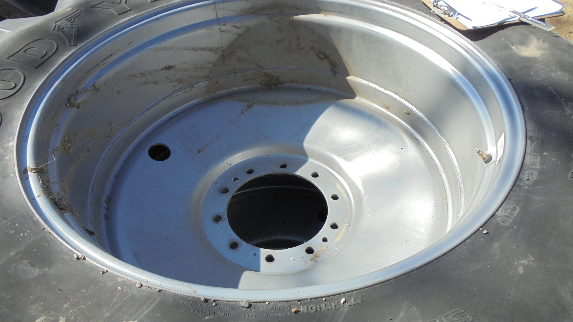 38''D x 16''W Formed Plate Wheel WT003154