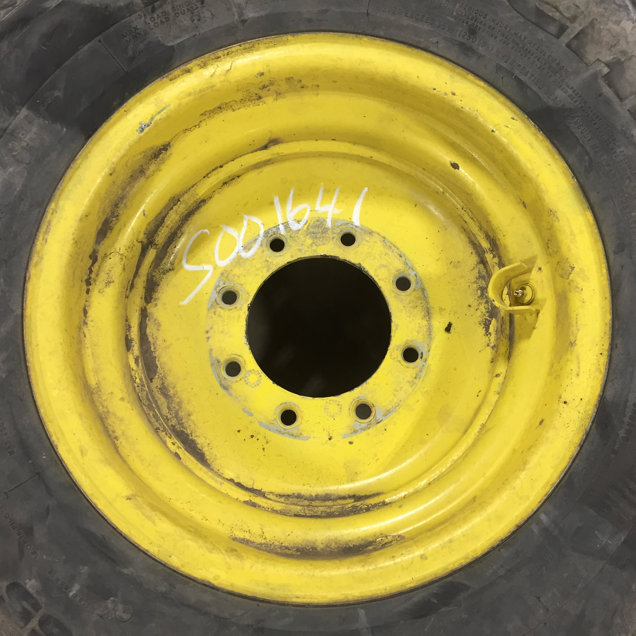 18''D x 11''W Formed Plate Wheel S001641