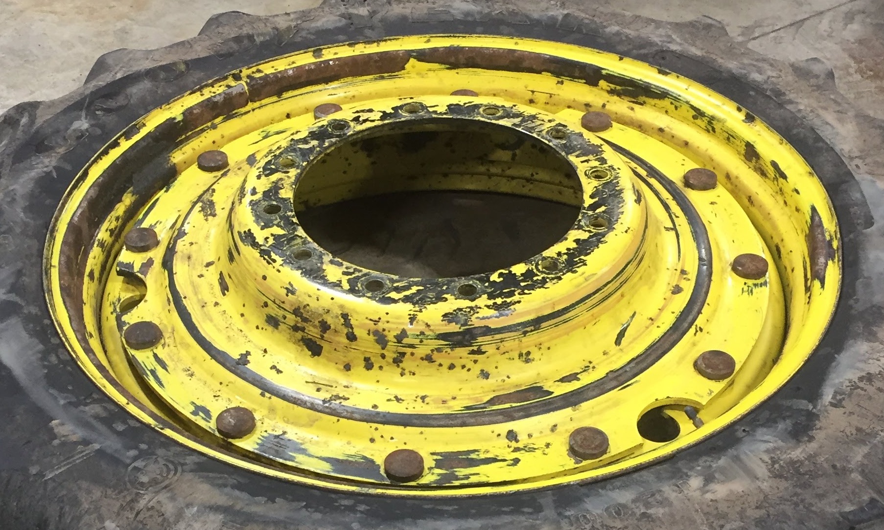 38''D x 10''W Stub Disc Wheel WT005383RIM