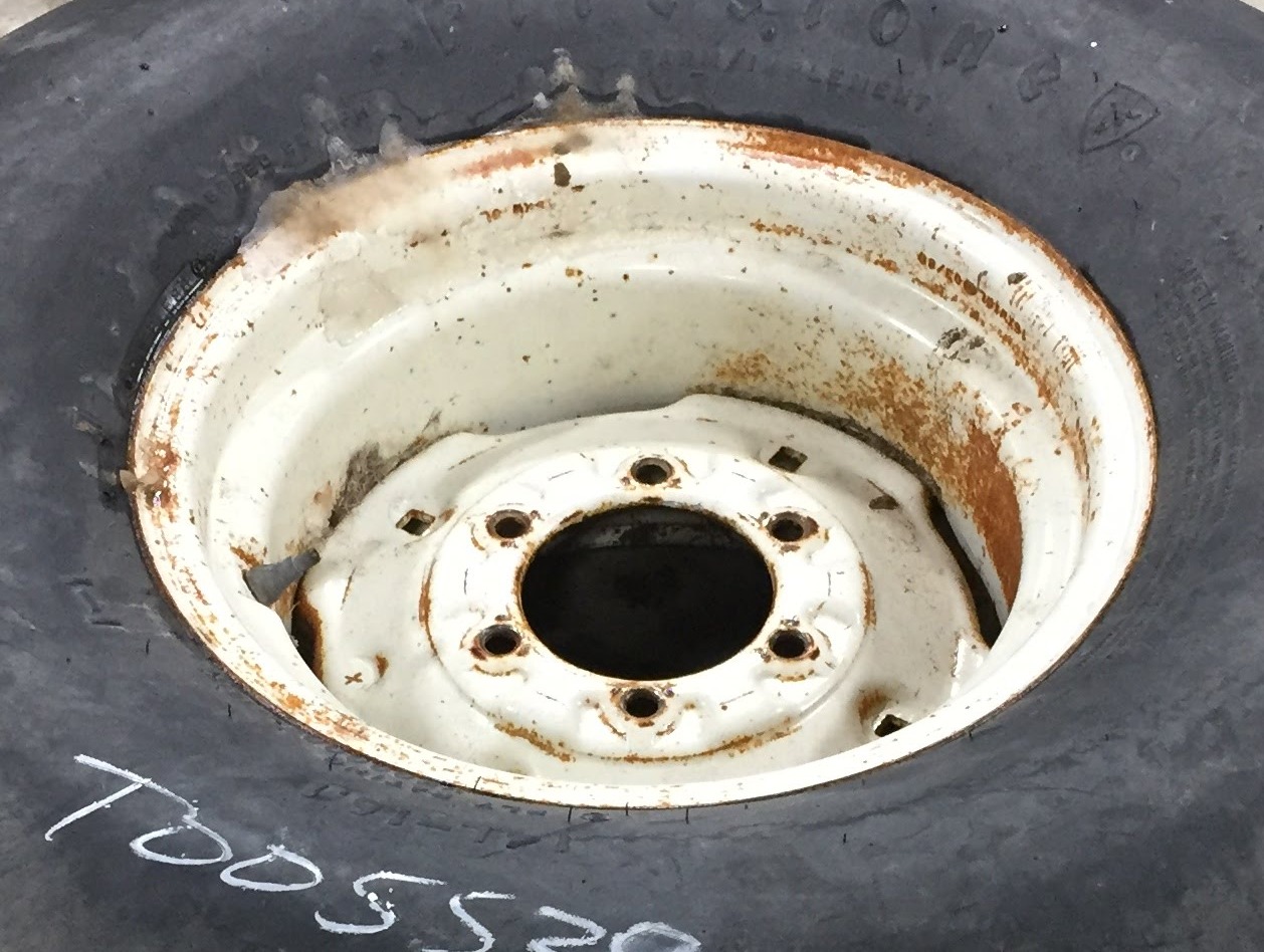 16.1''D x 11''W Stamped Plate Wheel WT005539