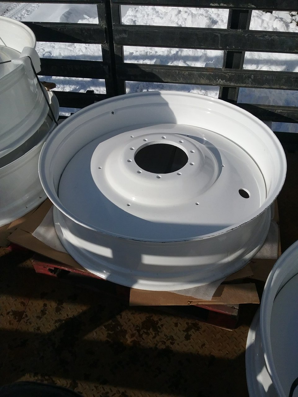 46''D x 12''W Formed Plate W/Weight Holes Wheel WT004208