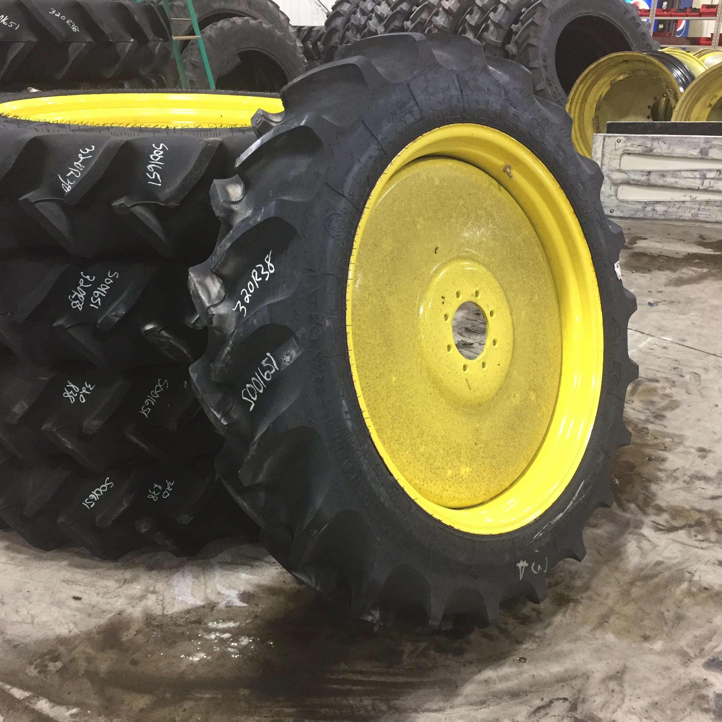 38''D x 10''W Formed Plate Sprayer Wheel WS001651