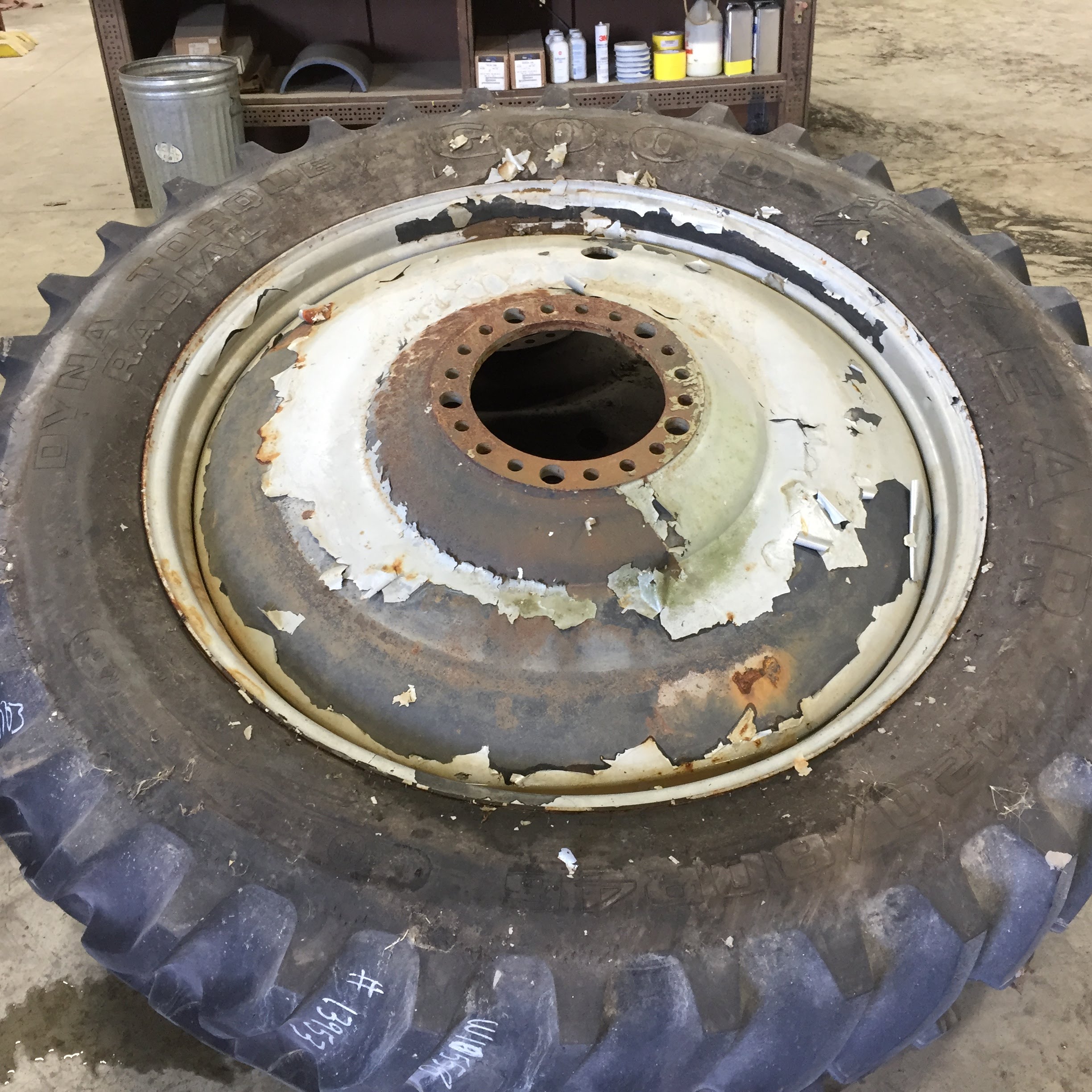 46''D x 13''W Formed Plate Wheel WT005703