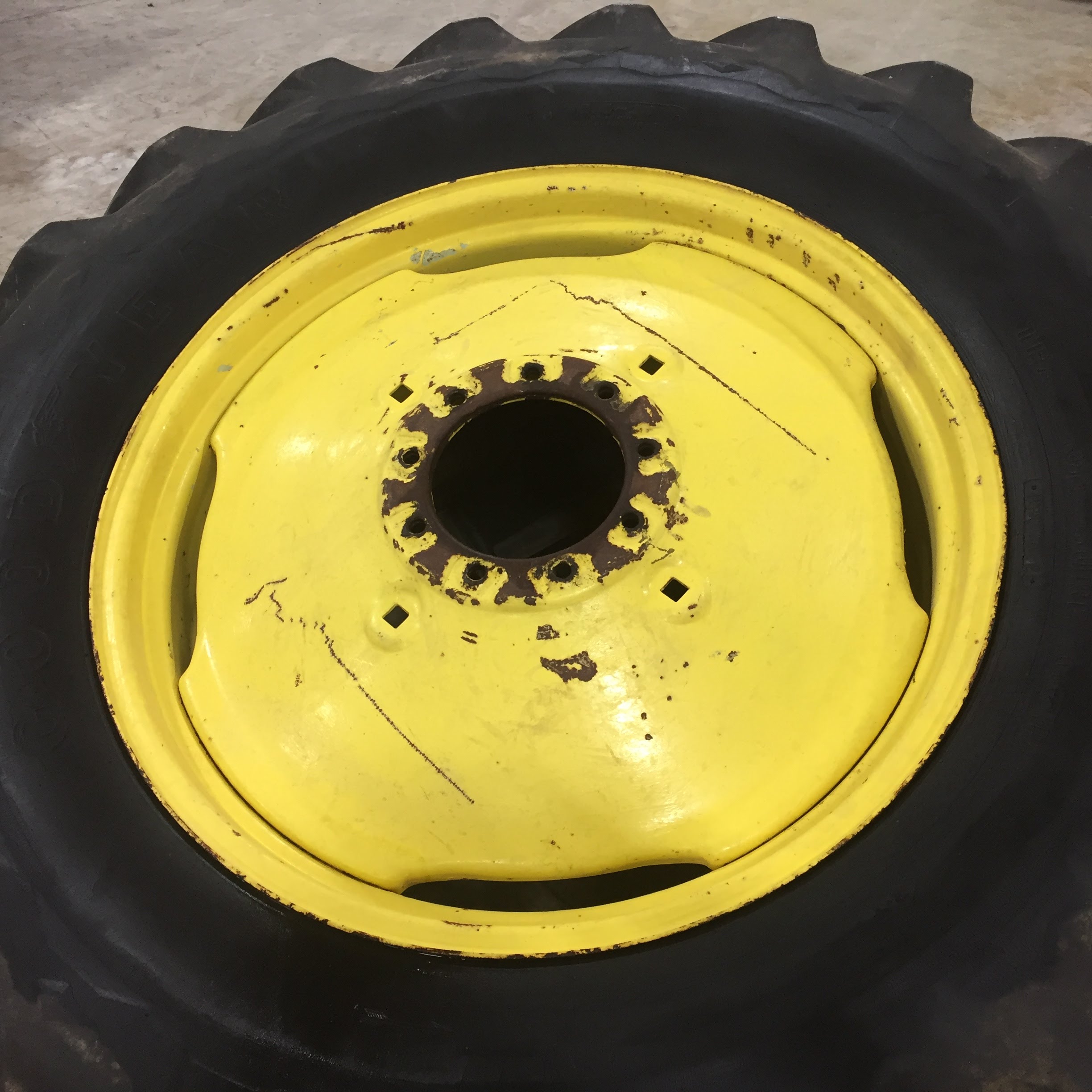 34''D x 15''W Stamped Plate Wheel WT005706