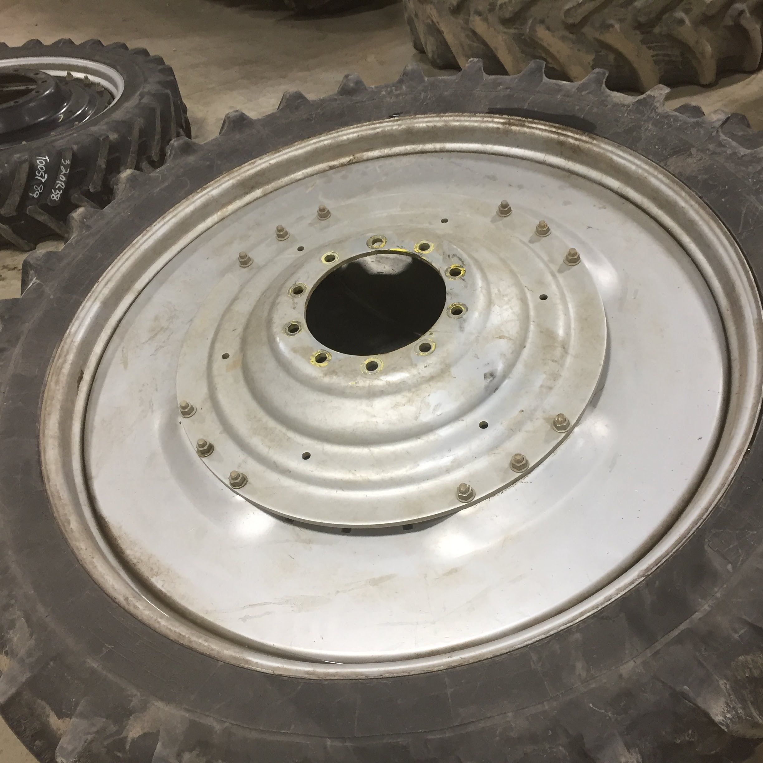 54''D x 10''W Waffle Wheel (Groups of 3 bolts) Wheel WT005790RIM