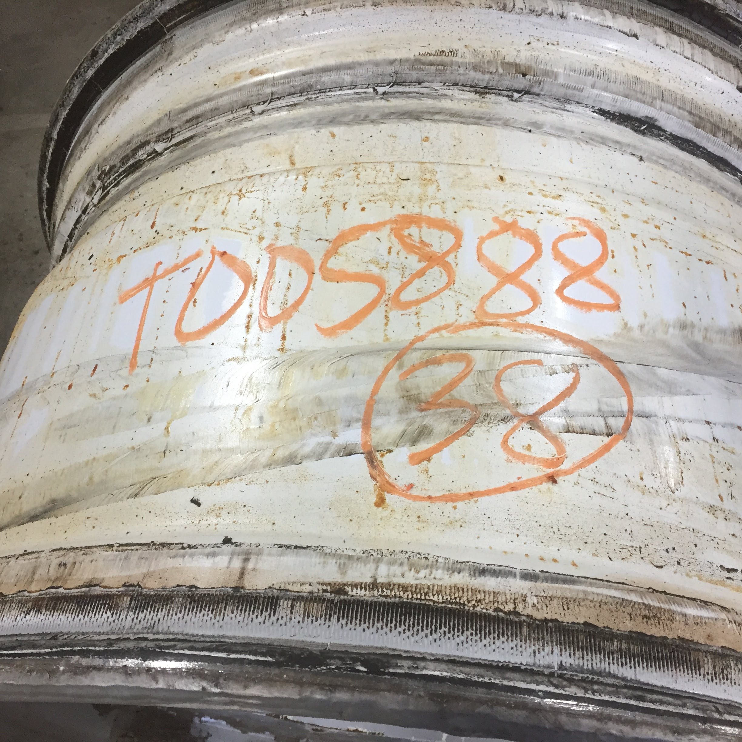 38''D x 23''W Stub Disc Sprayer Wheel T005888