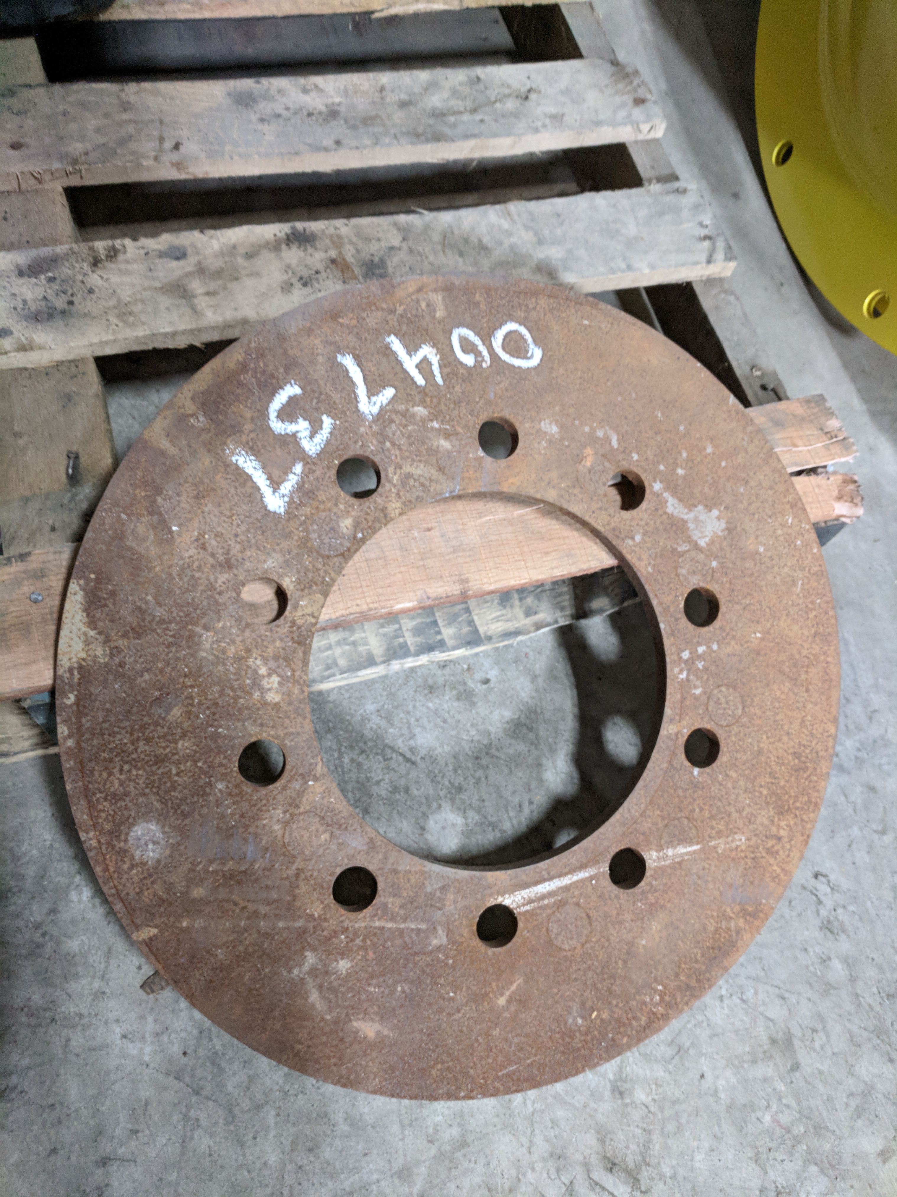 22.5'' Flat Plate Rim Center 004737