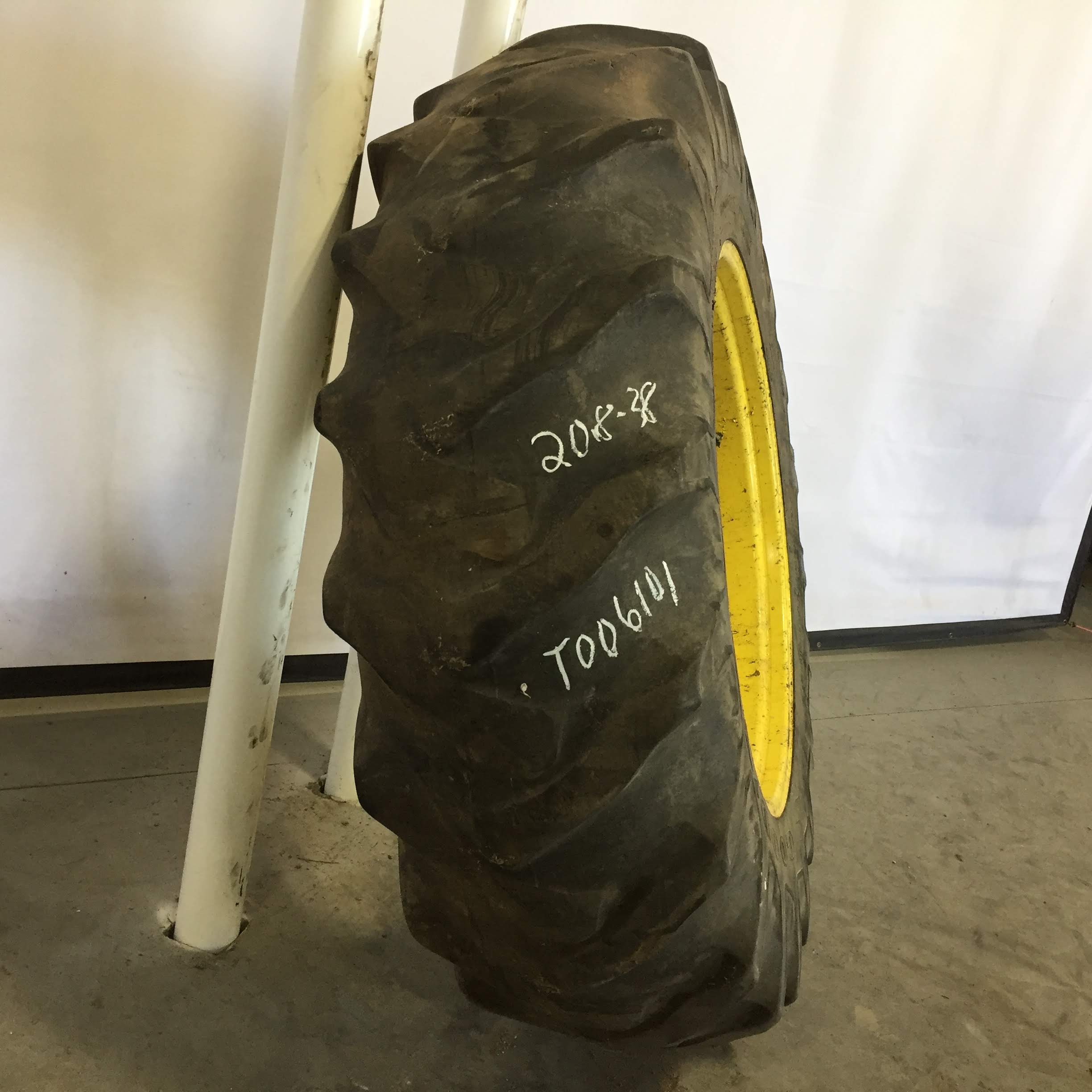 20.8/-38 Goodyear Farm Power Torque R-1 Tire-Wheel Assembly T006101