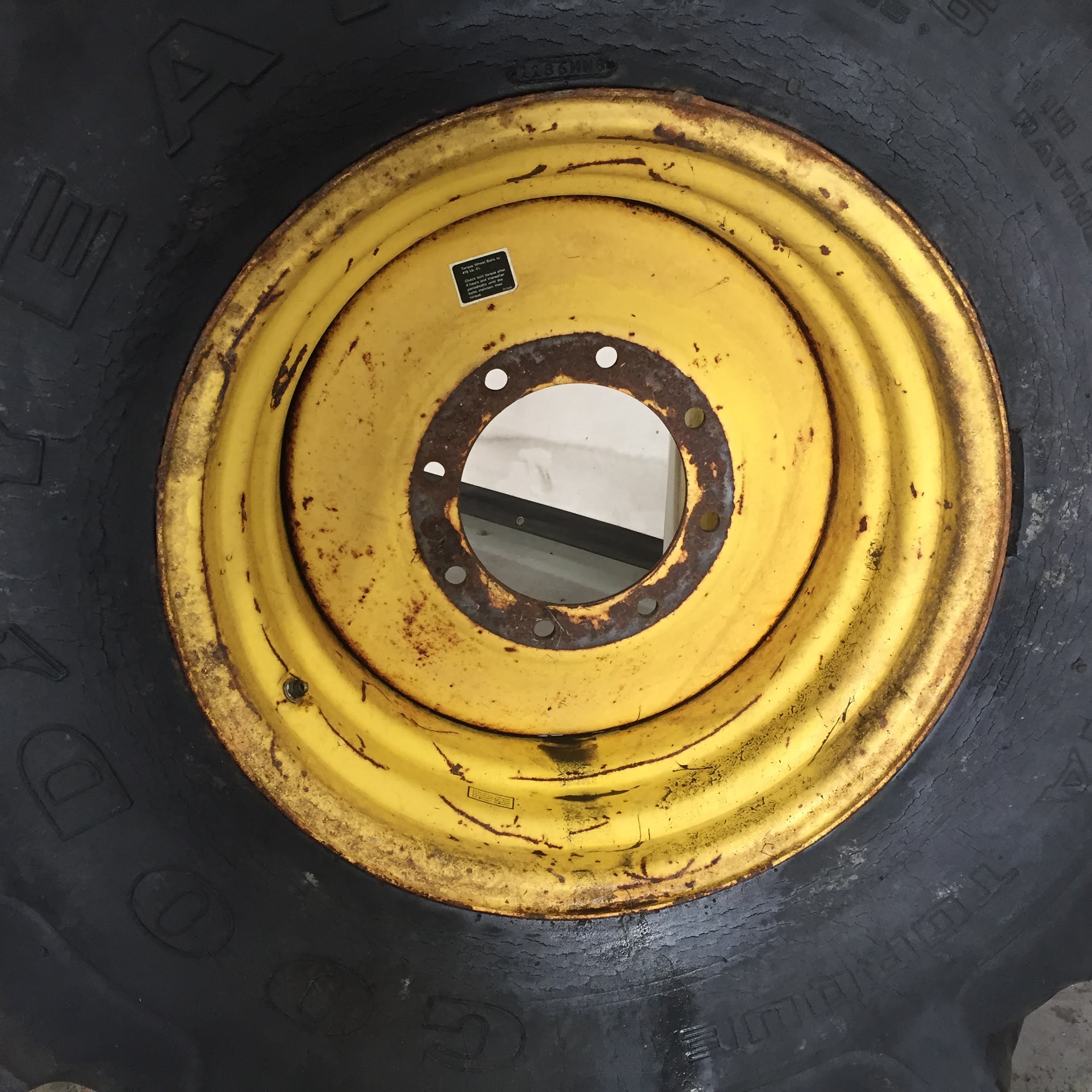 26''D x 20''W Formed Plate Wheel WT006219