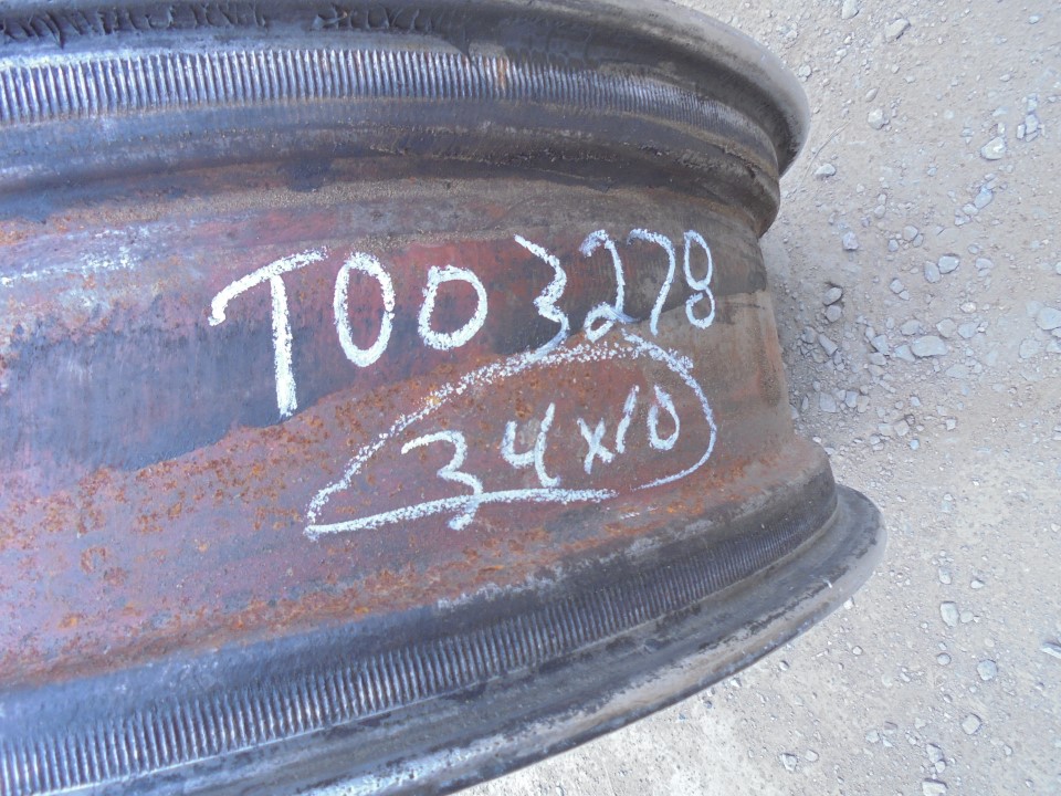 34''D x 10''W Formed Plate Wheel T003278