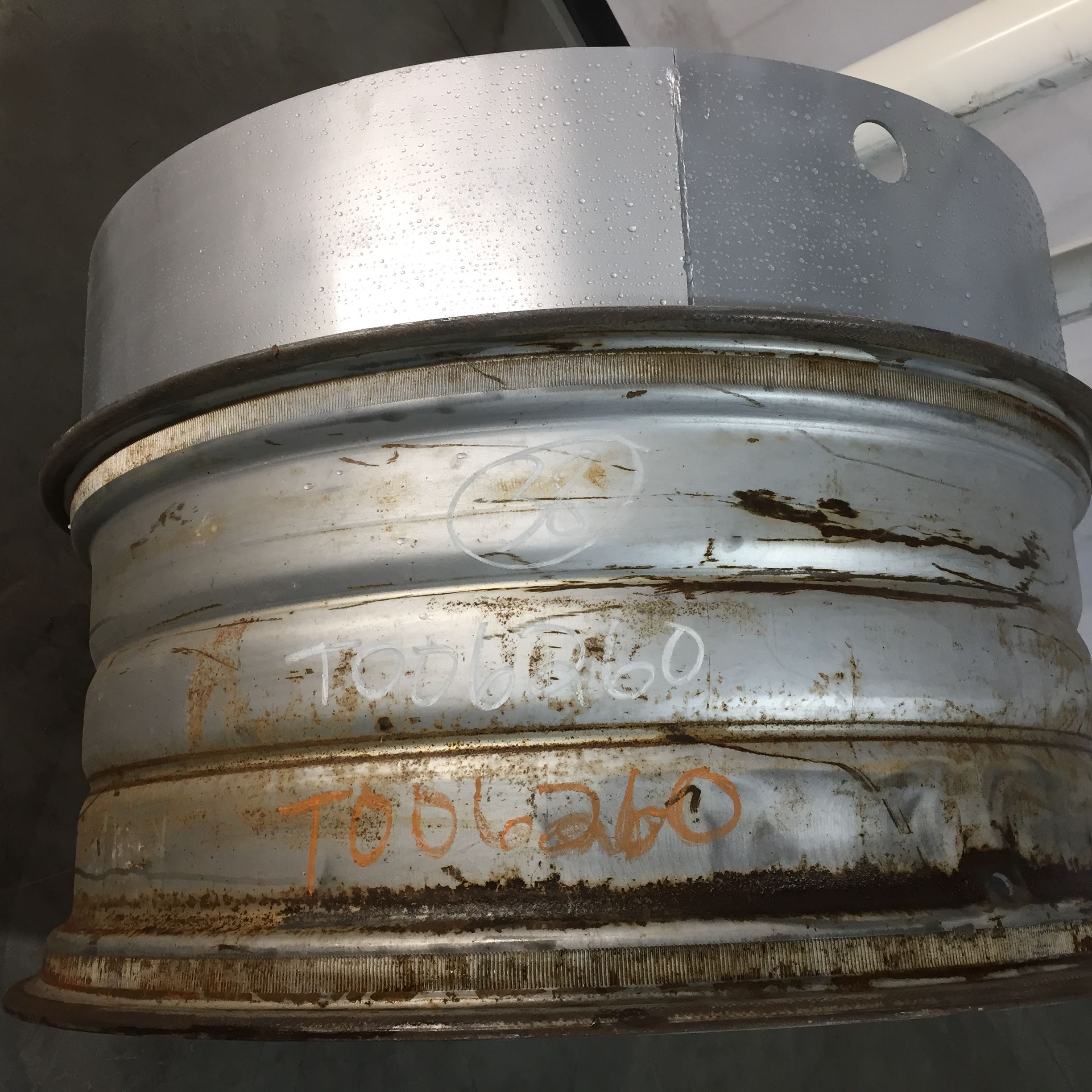 38''D x 16''W Band Dual "L" Rail w/10" band Wheel T006260