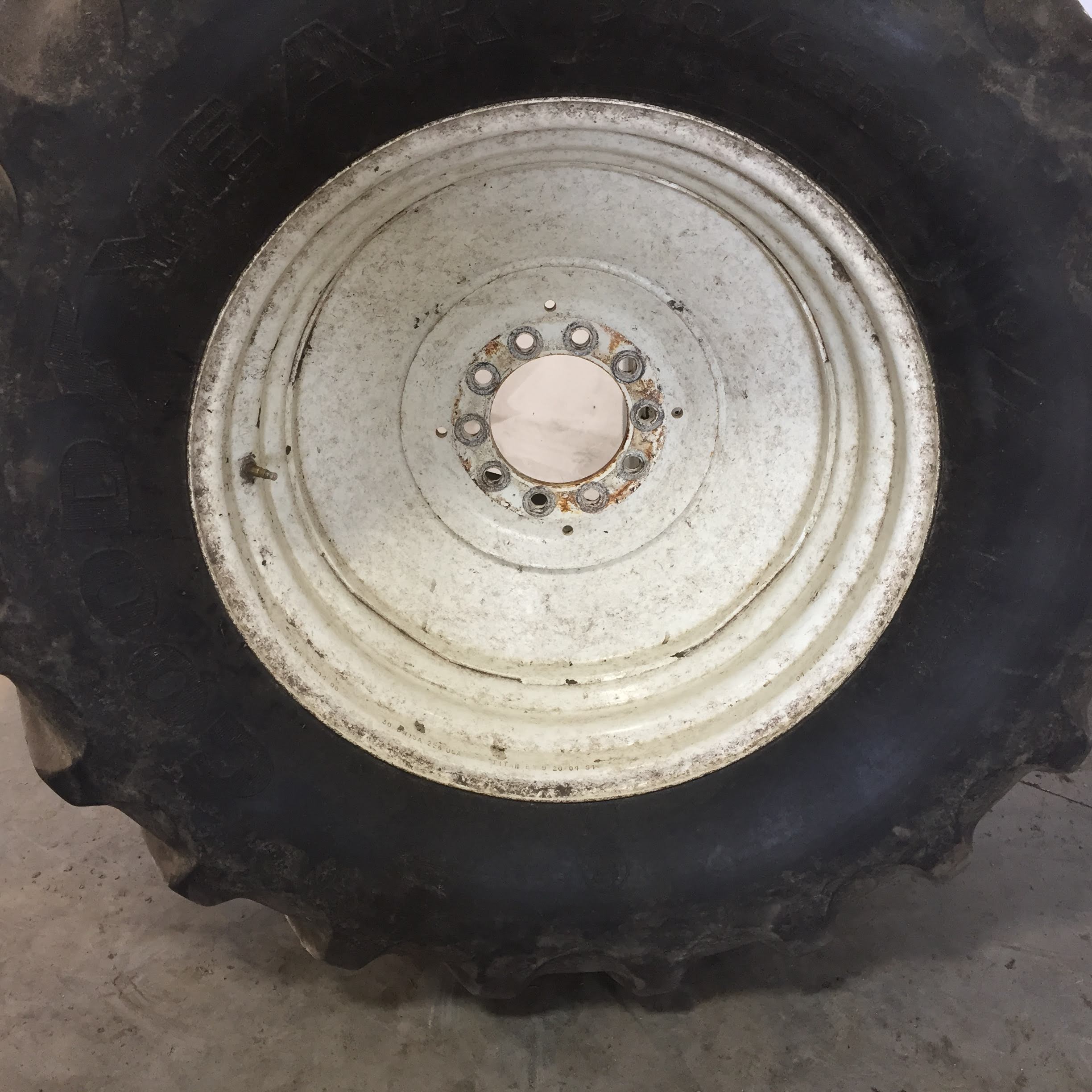 30''D x 15''W Formed Plate W/Weight Holes Wheel WT006252