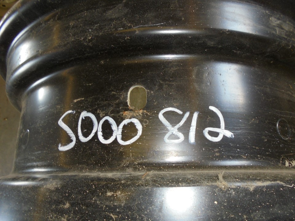 20''D x 8''W Formed Plate Wheel S000812