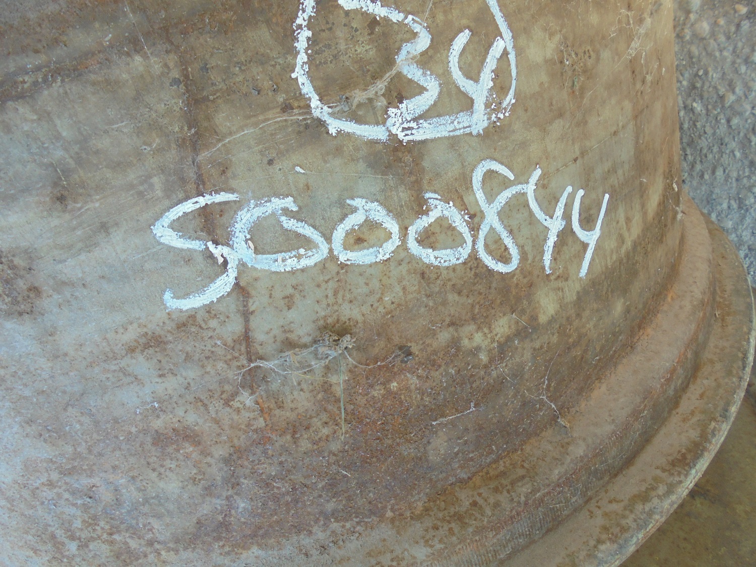 34''D x 15''W Stamped Plate Wheel S000844