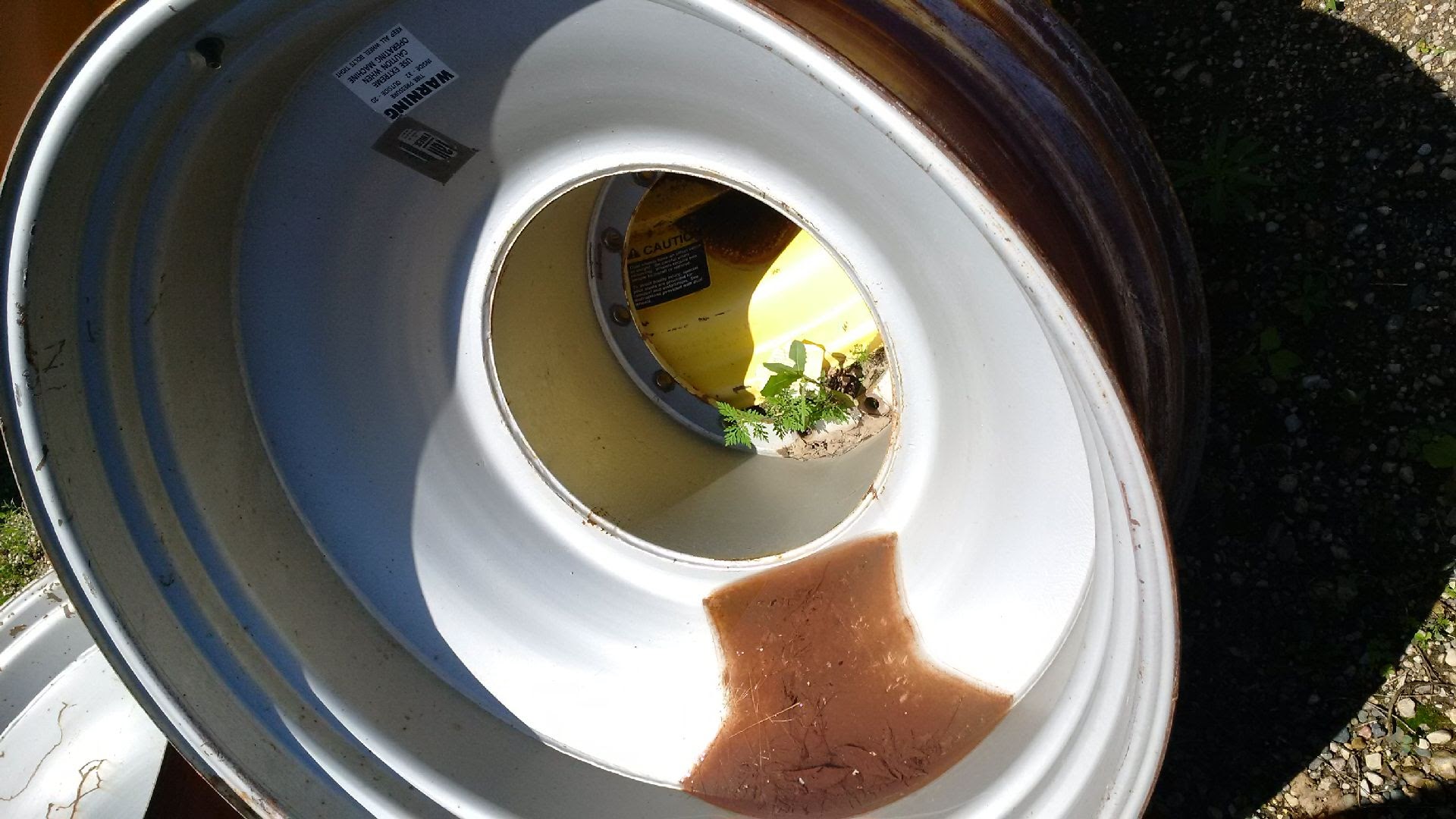 42''D x 16''W Straddle Dual Wheel WT001763-Z