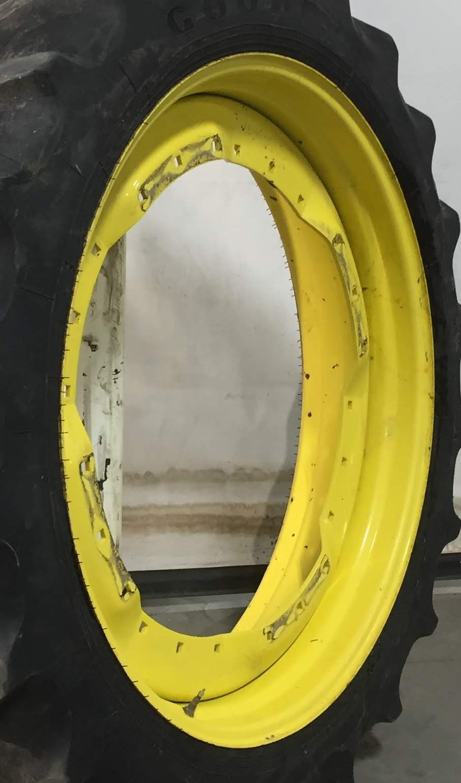 42''D x 10''W Waffle Wheel (Groups of 3 bolts) Wheel WT006616