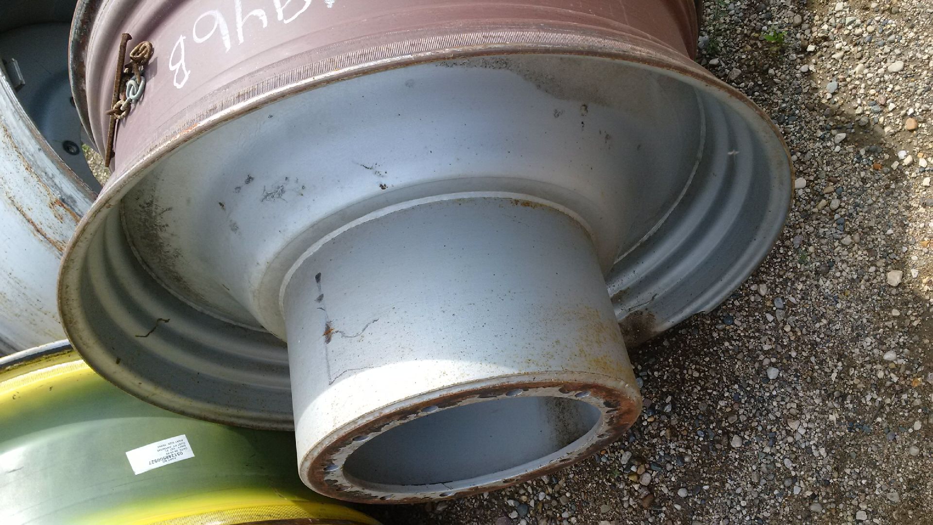 42''D x 16''W Straddle Dual Wheel WT001946B-Z