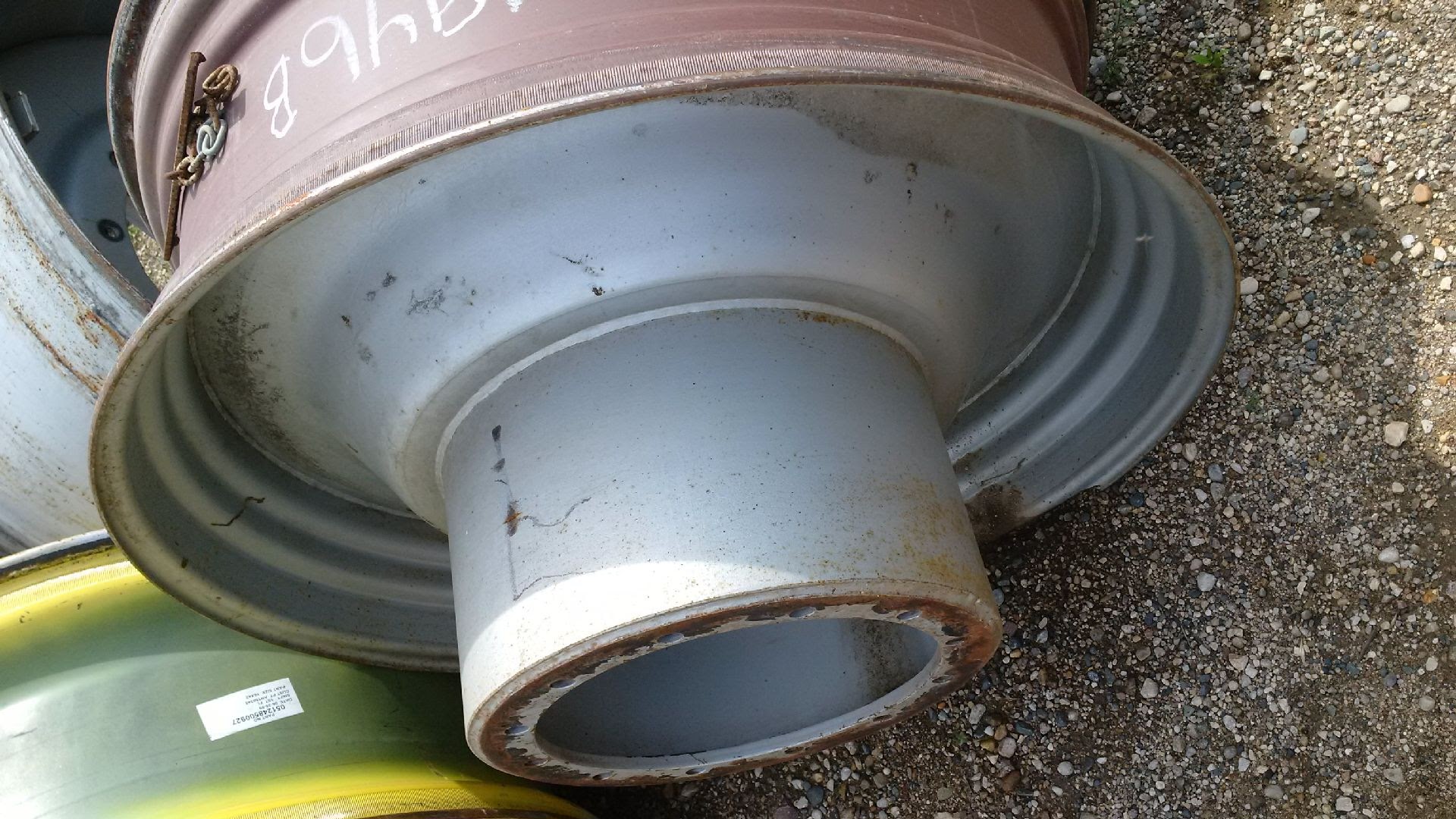 42''D x 16''W Straddle Dual Wheel WT001946B-Z