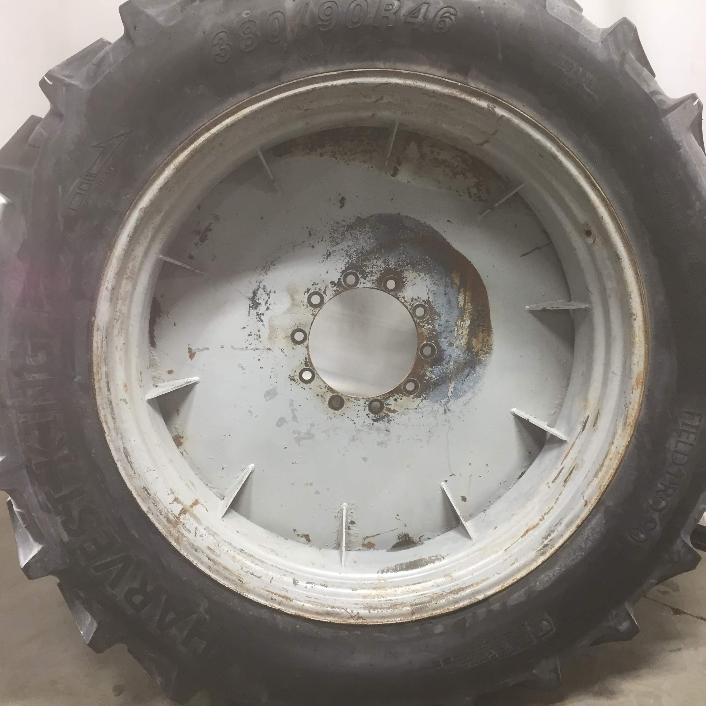 46''D x 12''W Flat Plate Wheel WT006662