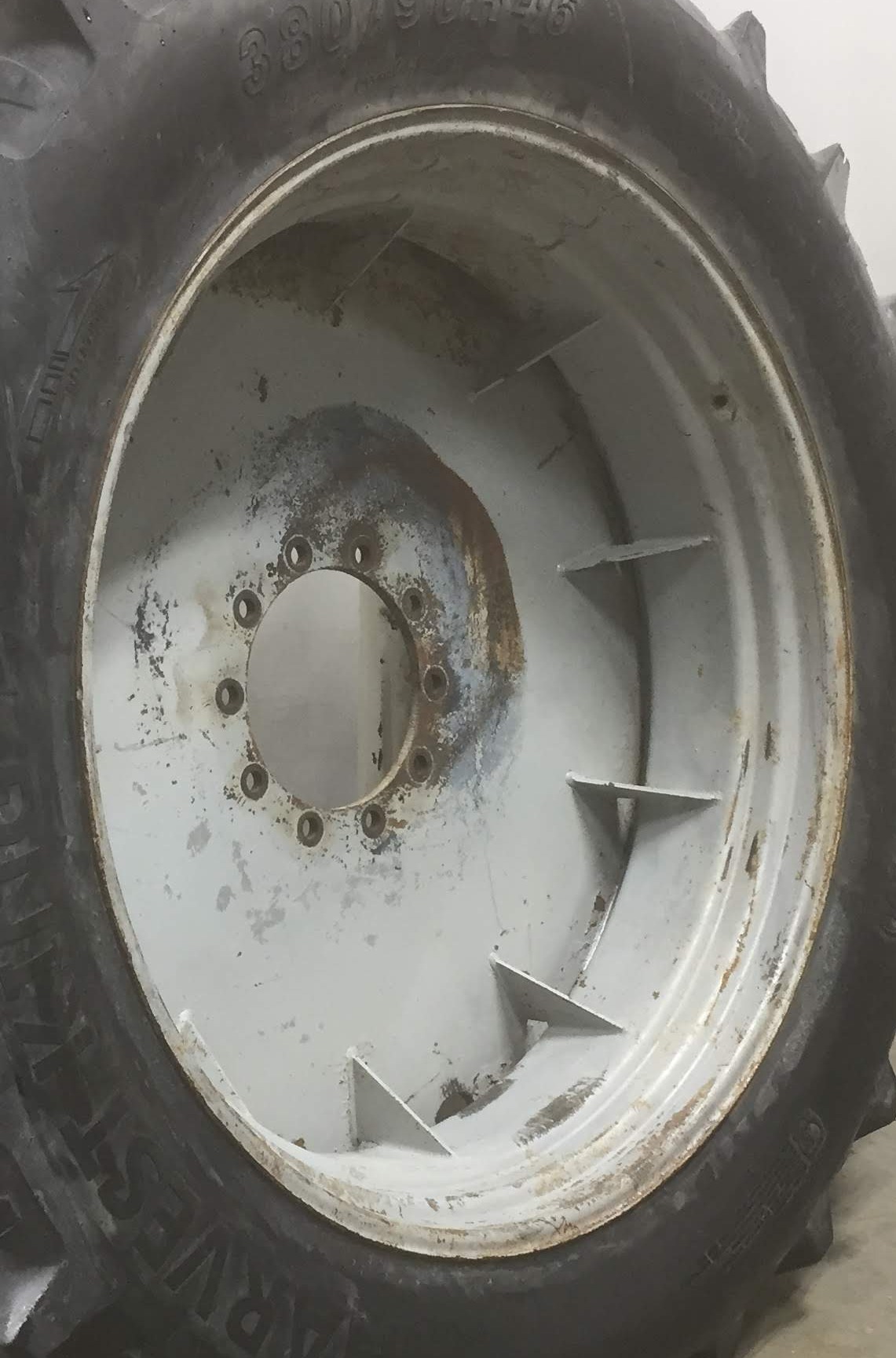 46''D x 12''W Flat Plate Wheel WT006662