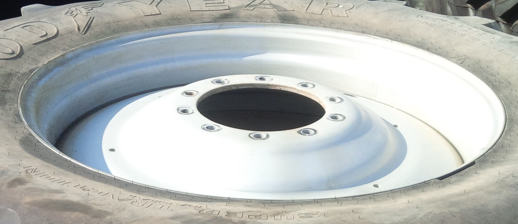 38''D x 18''W Formed Plate W/Weight Holes Wheel WT002227-Z