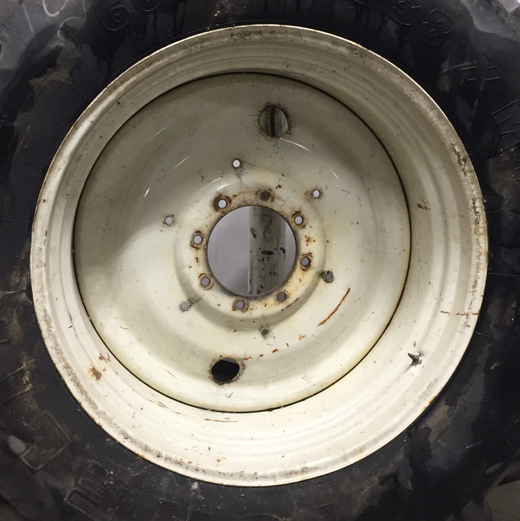 38''D x 18''W Formed Plate W/Weight Holes Wheel WT006712