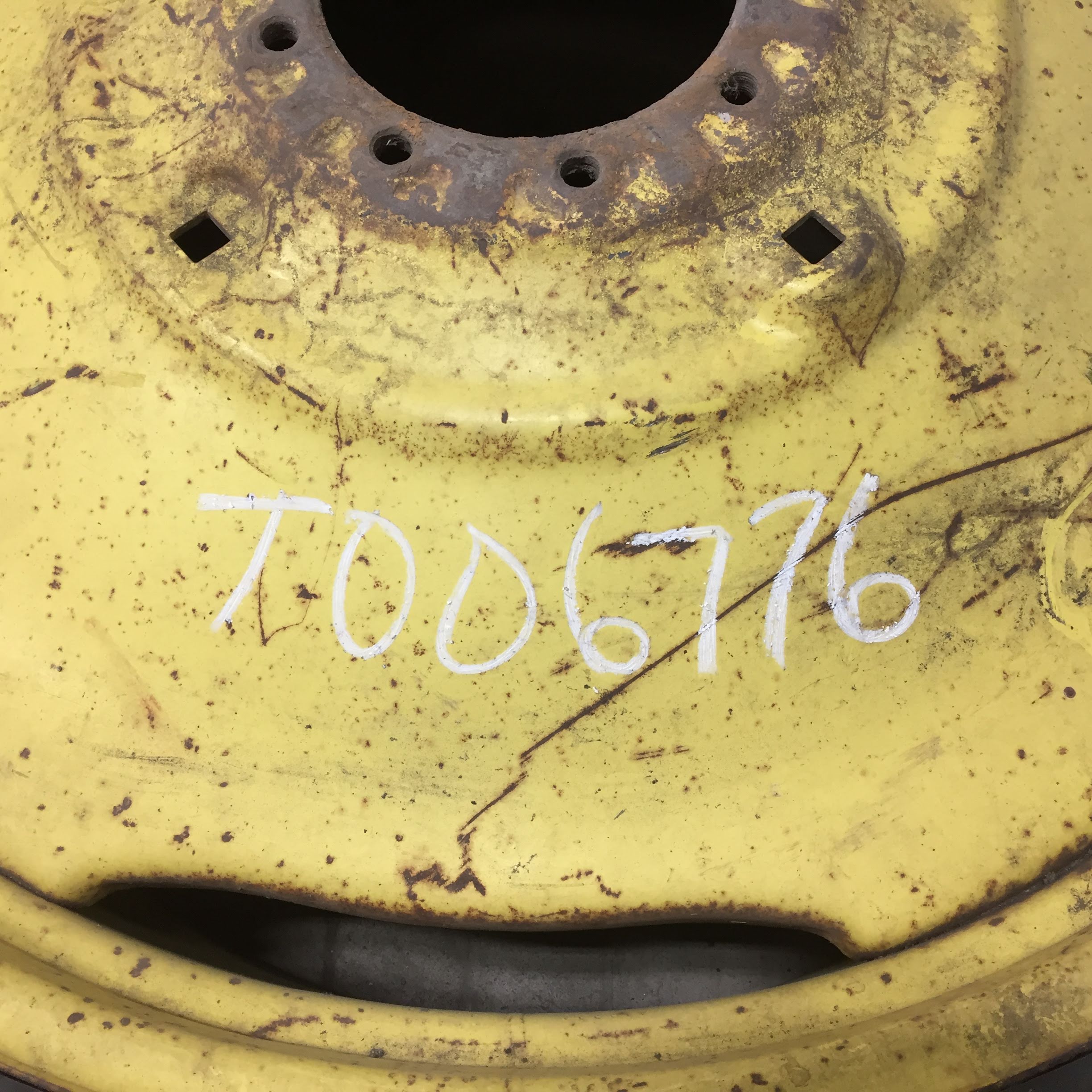 38''D x 16''W Formed Plate Wheel T006776