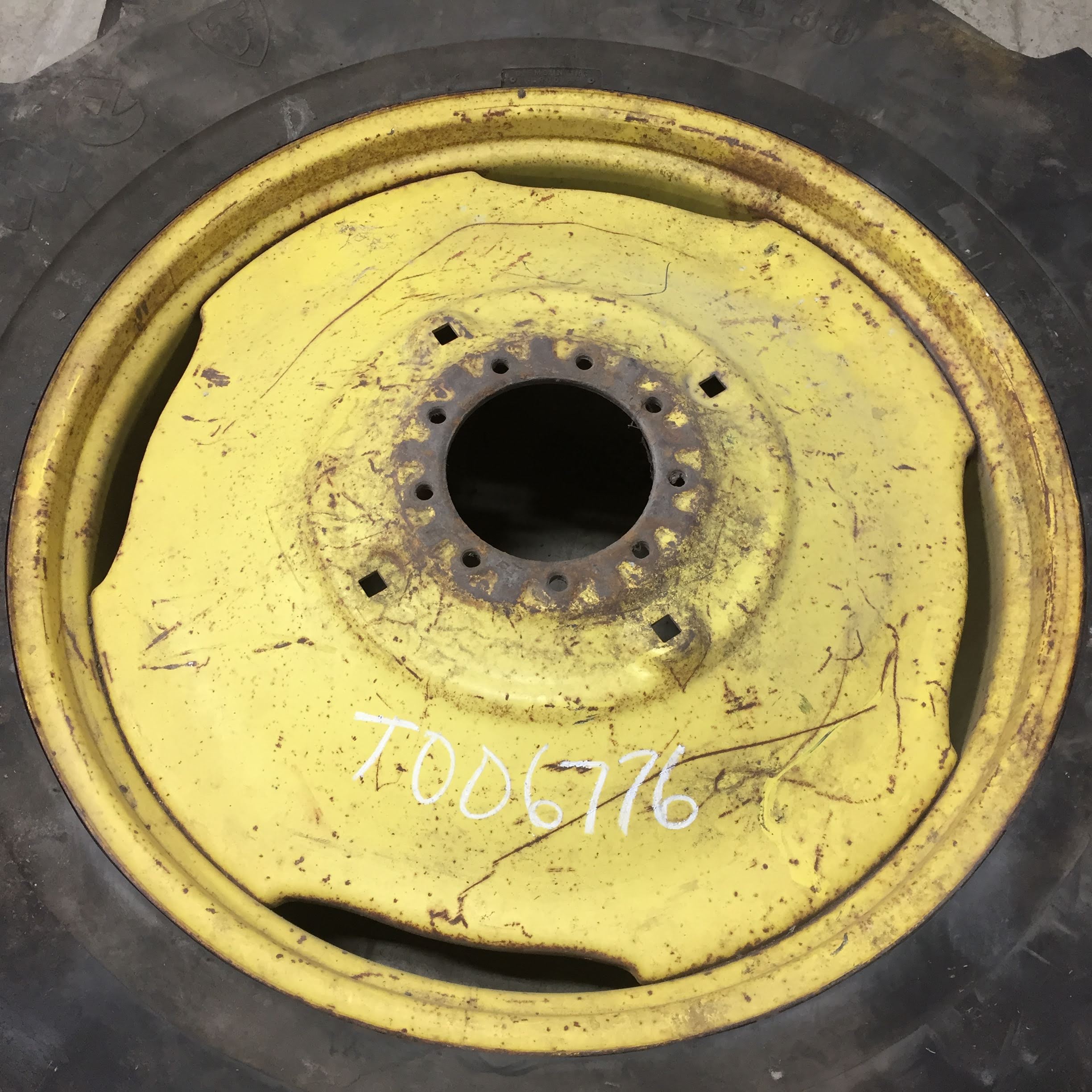 38''D x 16''W Formed Plate Wheel T006776