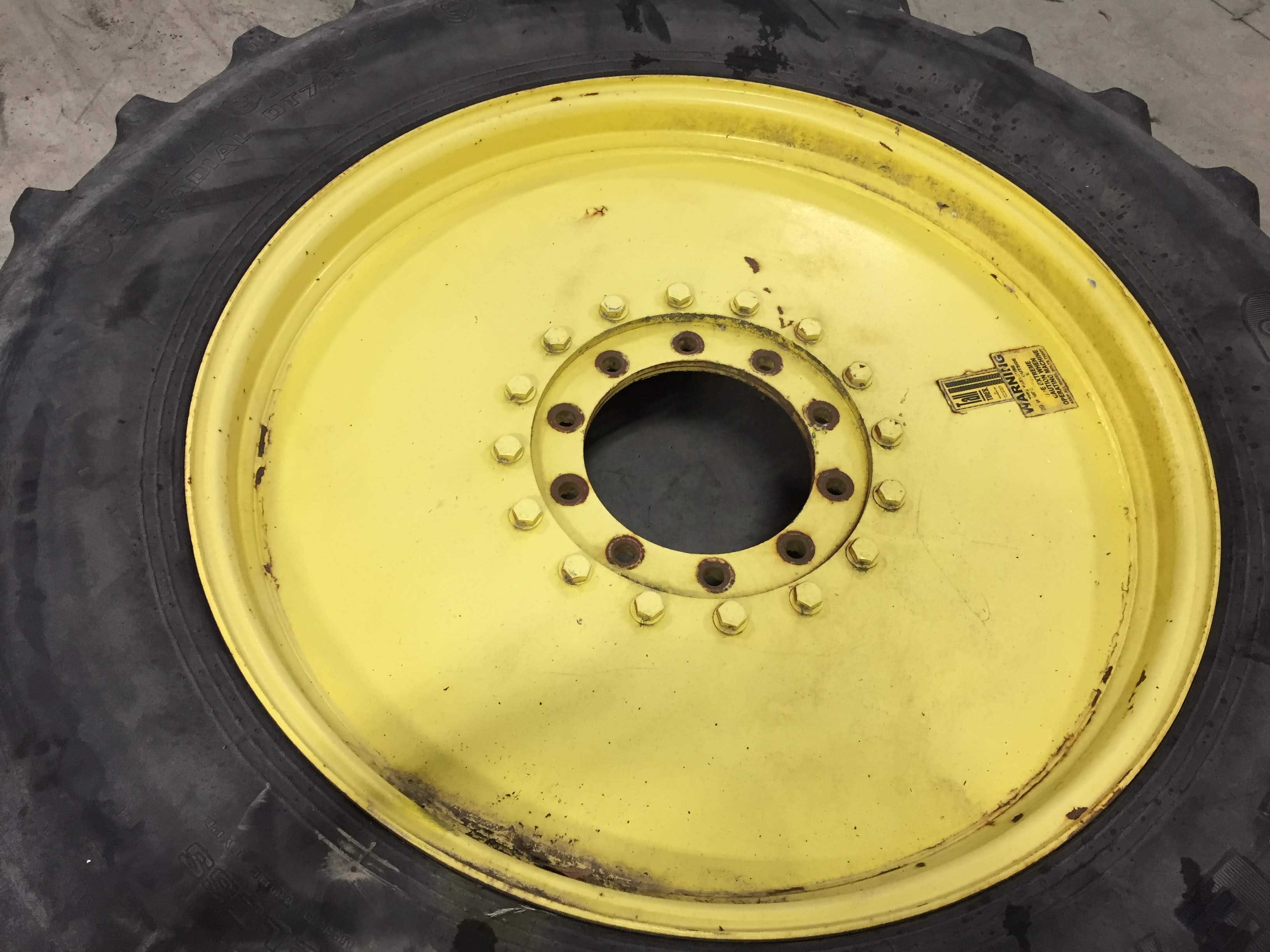 42''D x 16''W Flat Plate Wheel WT006803