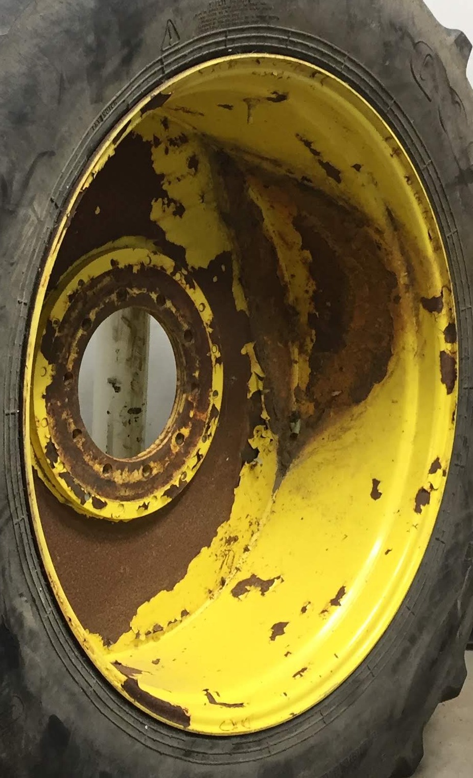 42''D x 16''W Flat Plate Wheel WT006803