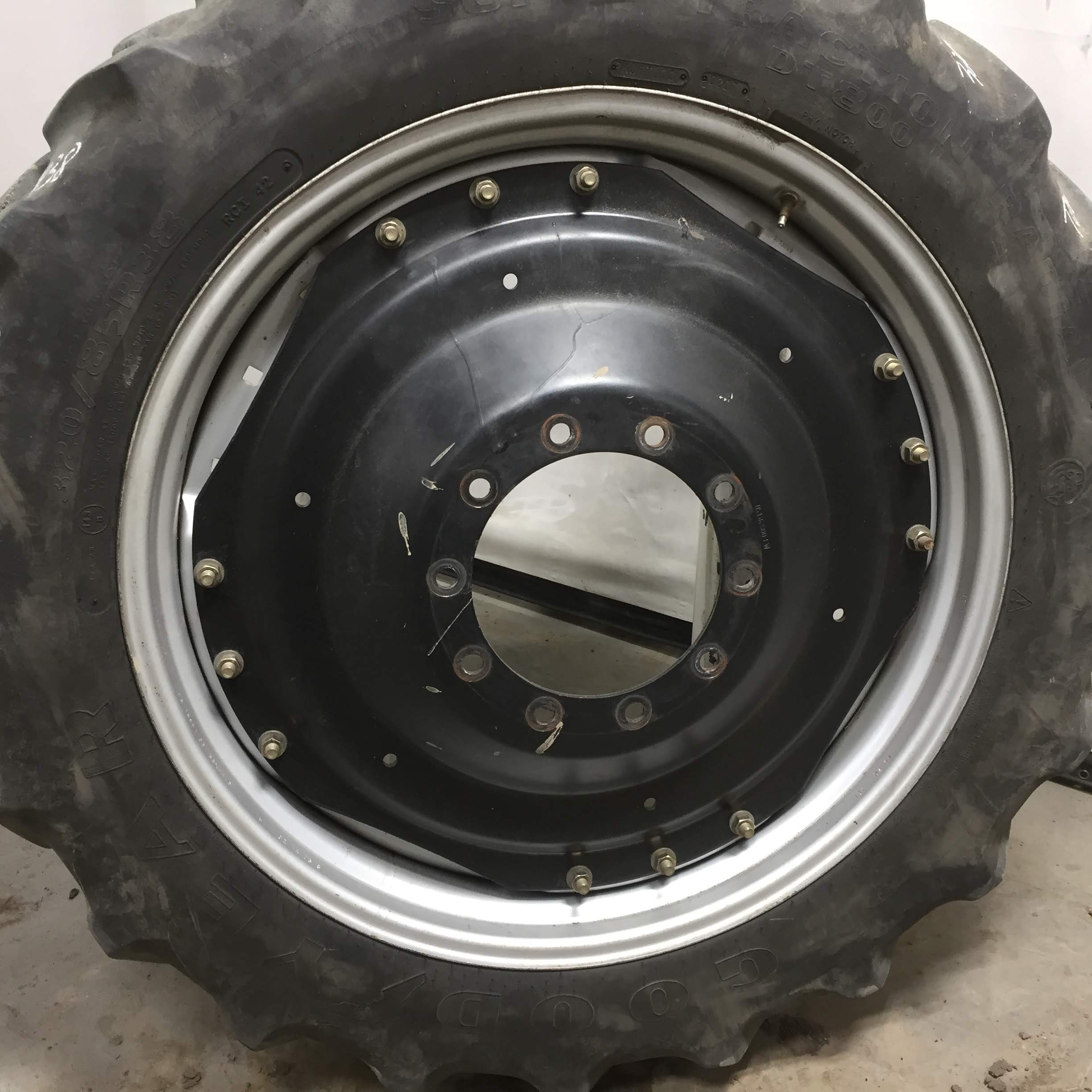 38''D x 10''W Waffle Wheel (Groups of 3 bolts) Wheel WT006863RIM