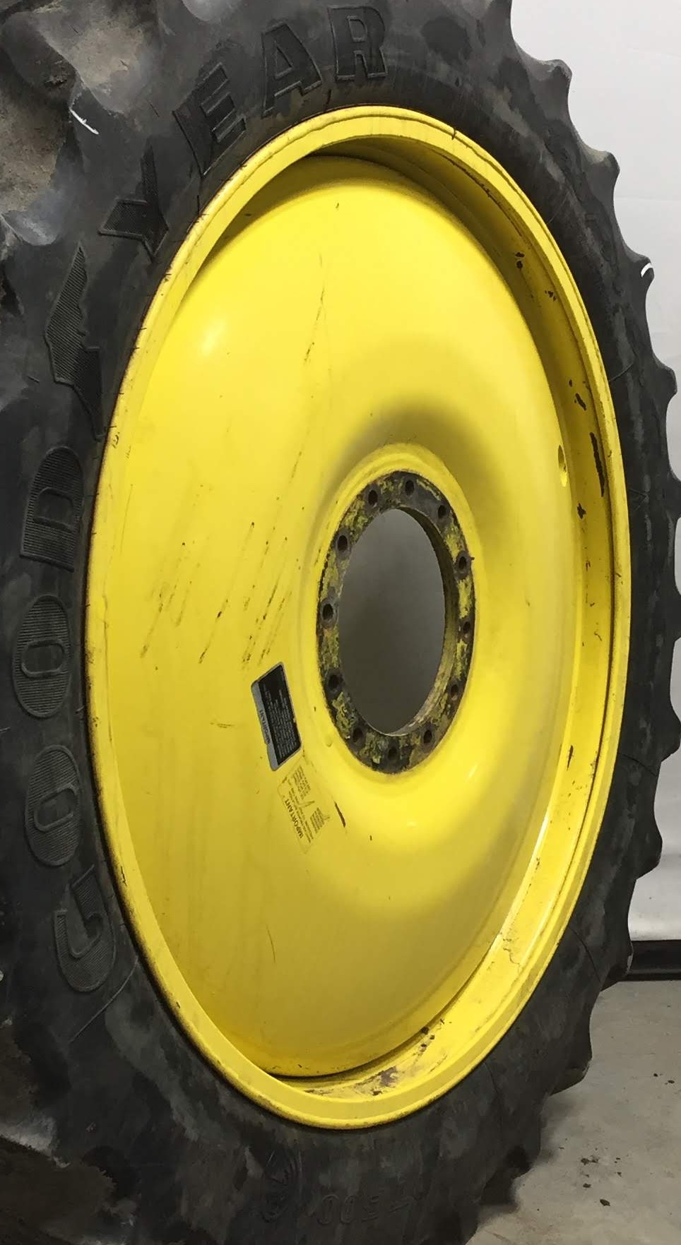 50''D x 10''W Bubble Disc Wheel WT006889