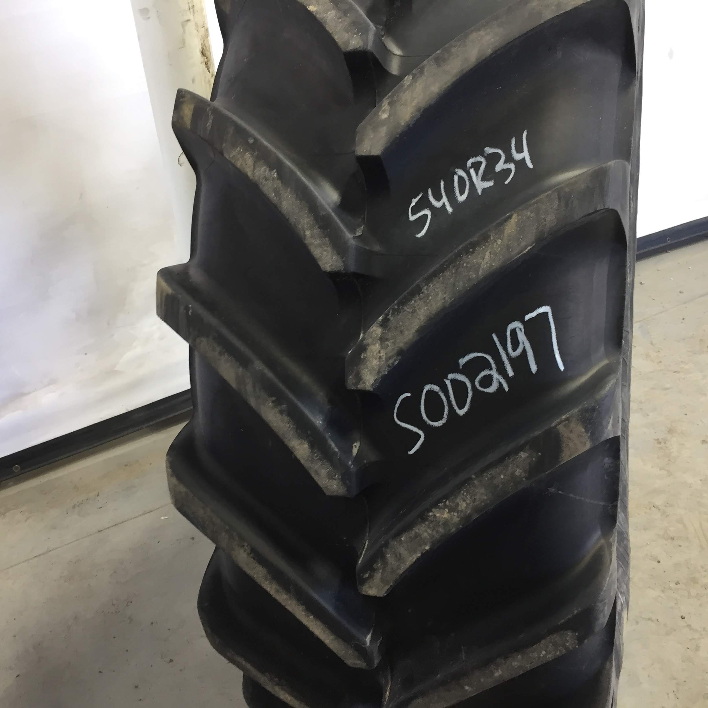 540/65R34 Michelin Multibib(XM108) R-1W Tire T007608/09