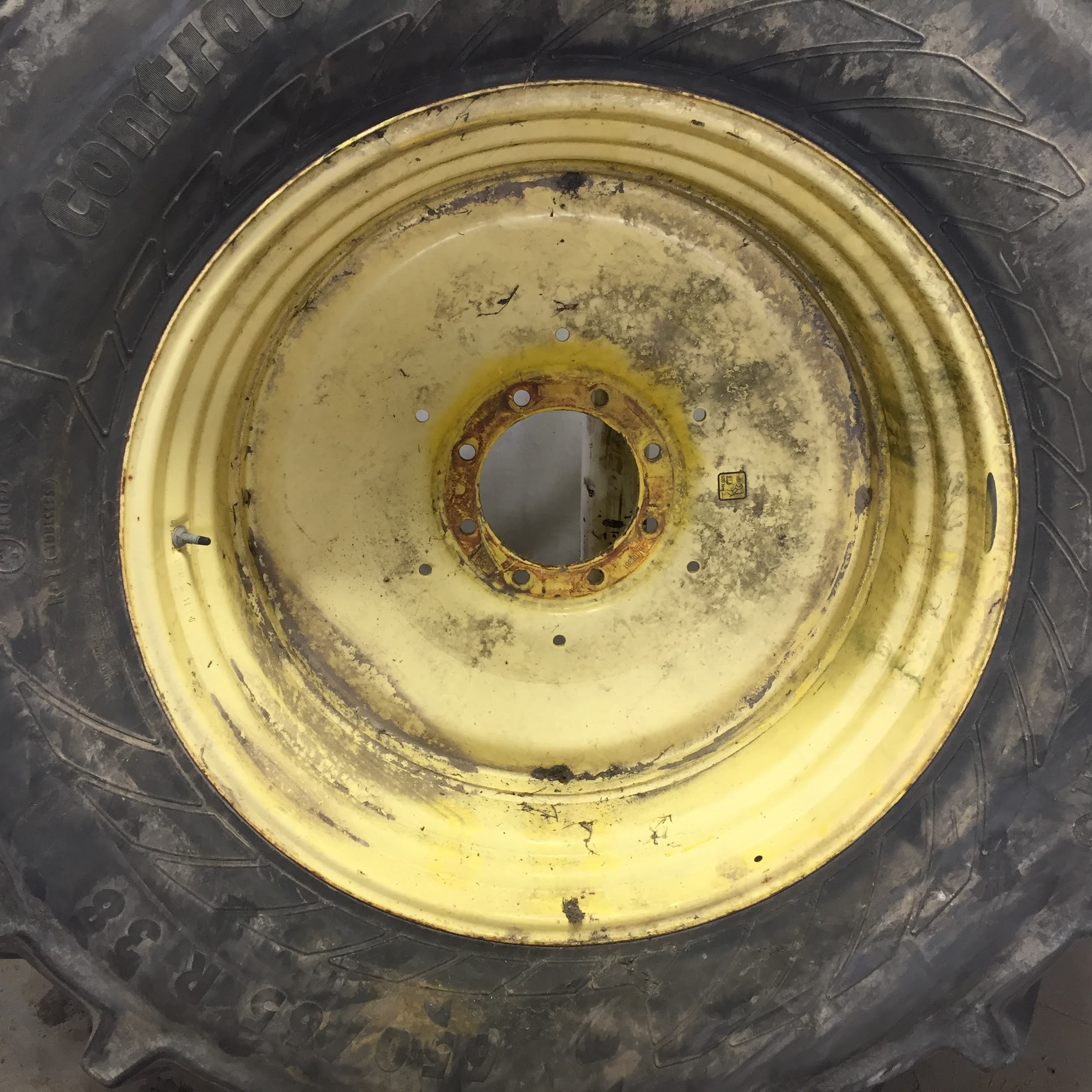 38''D x 18''W Formed Plate W/Weight Holes Wheel WS002257