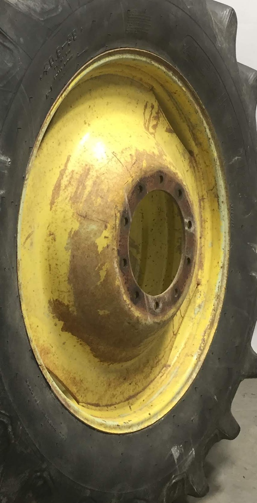 38''D x 18''W Formed Plate Wheel WT006744