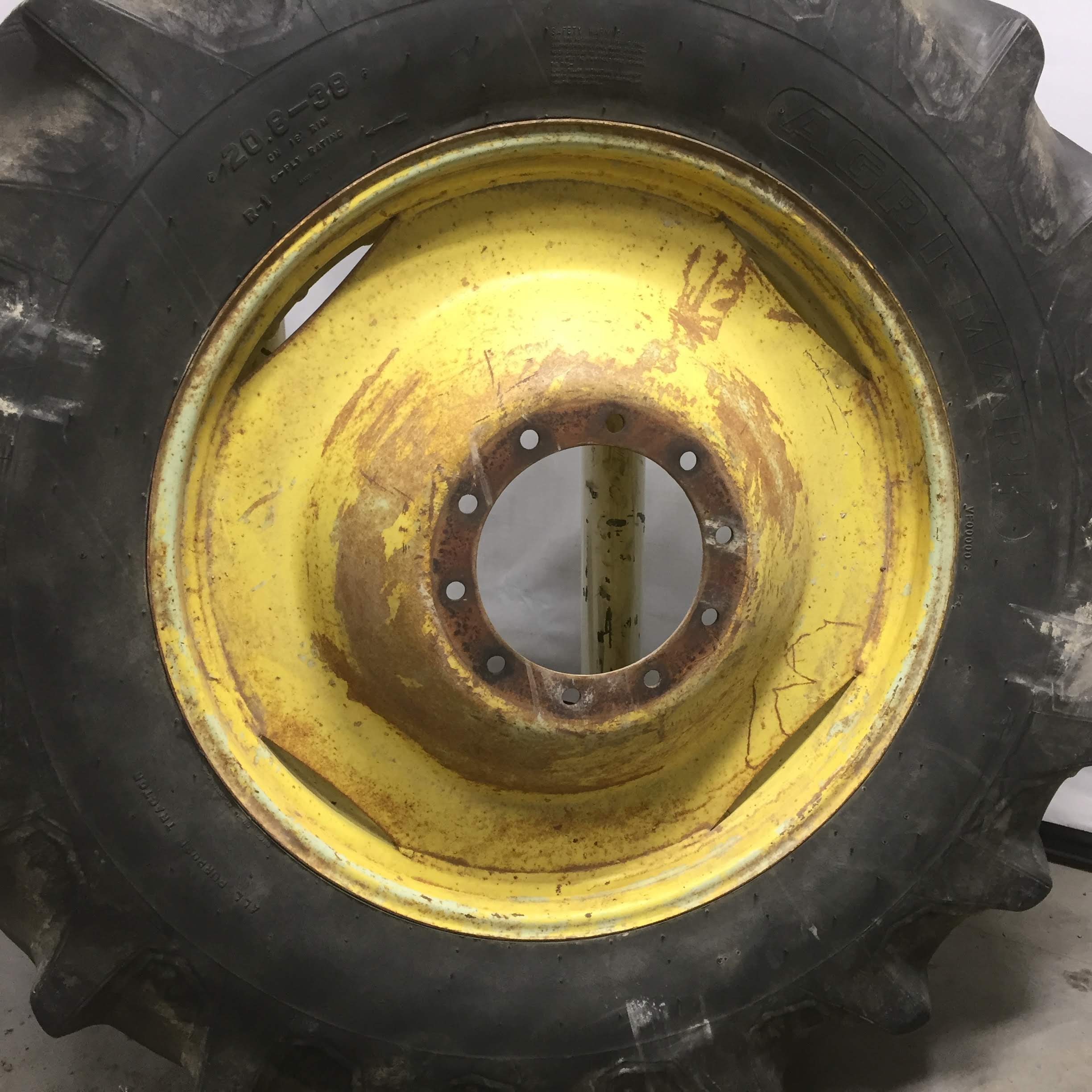 38''D x 18''W Formed Plate Wheel WT006744