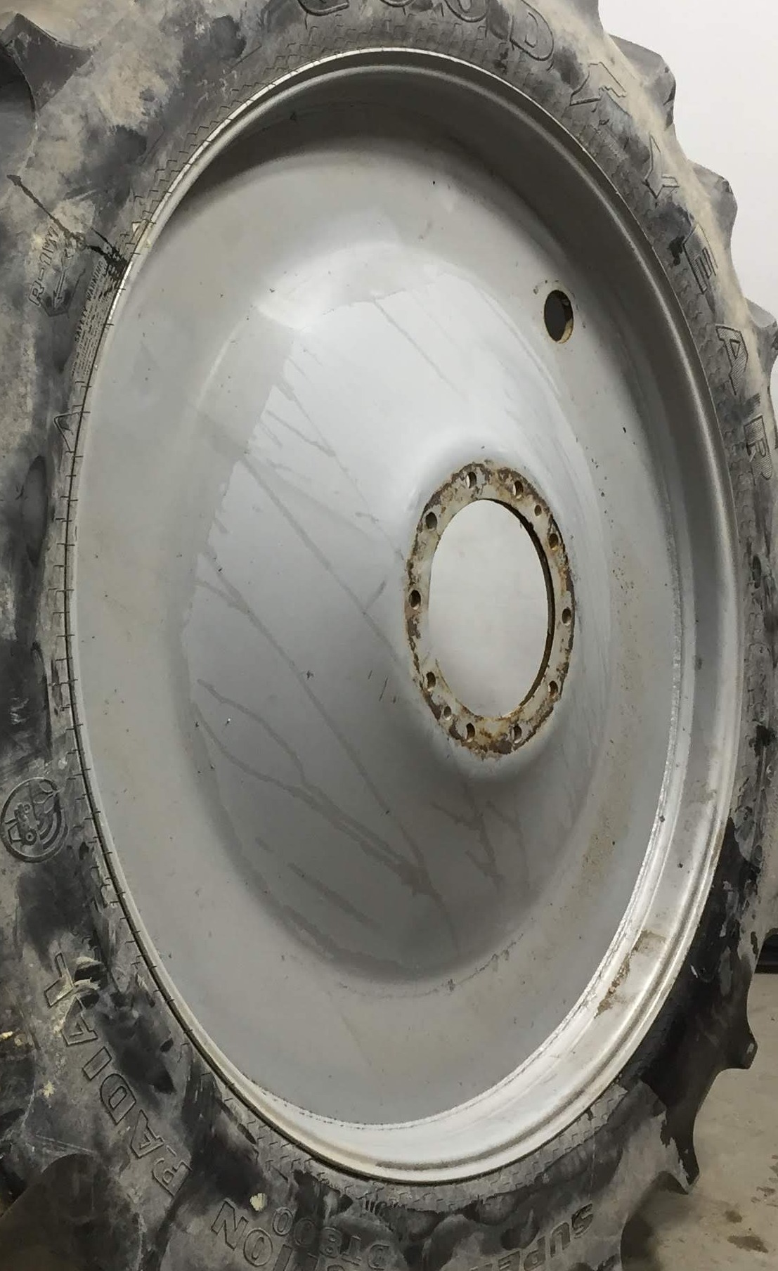 54''D x 12''W Formed Plate Wheel WT006745