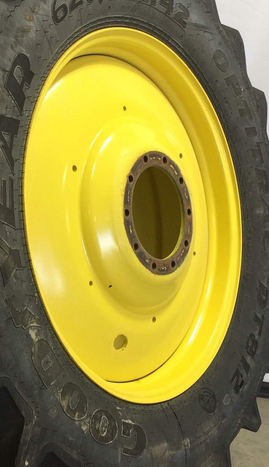 42''D x 20''W Formed Plate W/Weight Holes Wheel WT006899A