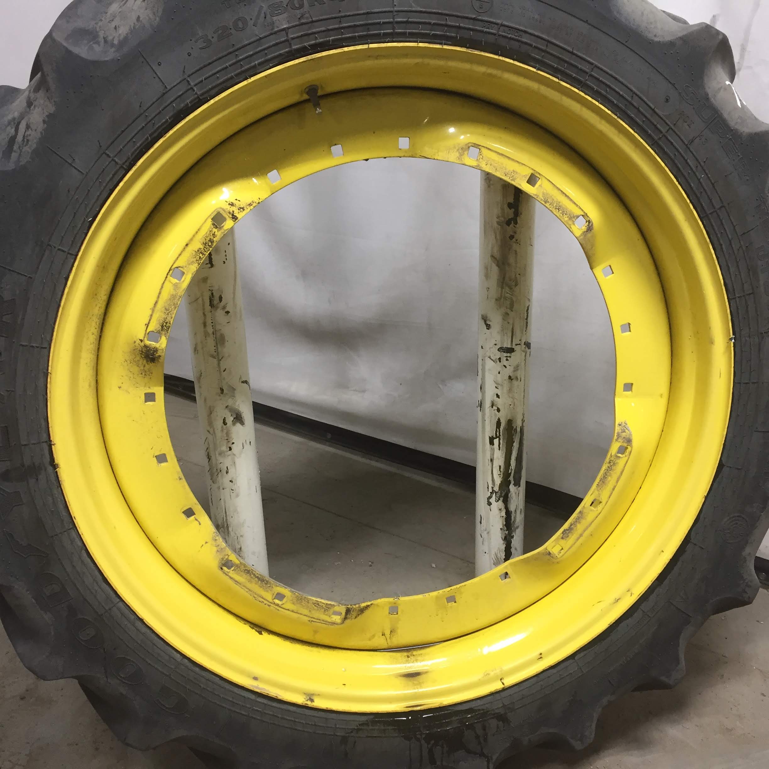 42''D x 10''W Waffle Wheel (Groups of 3 bolts) Wheel WT007014