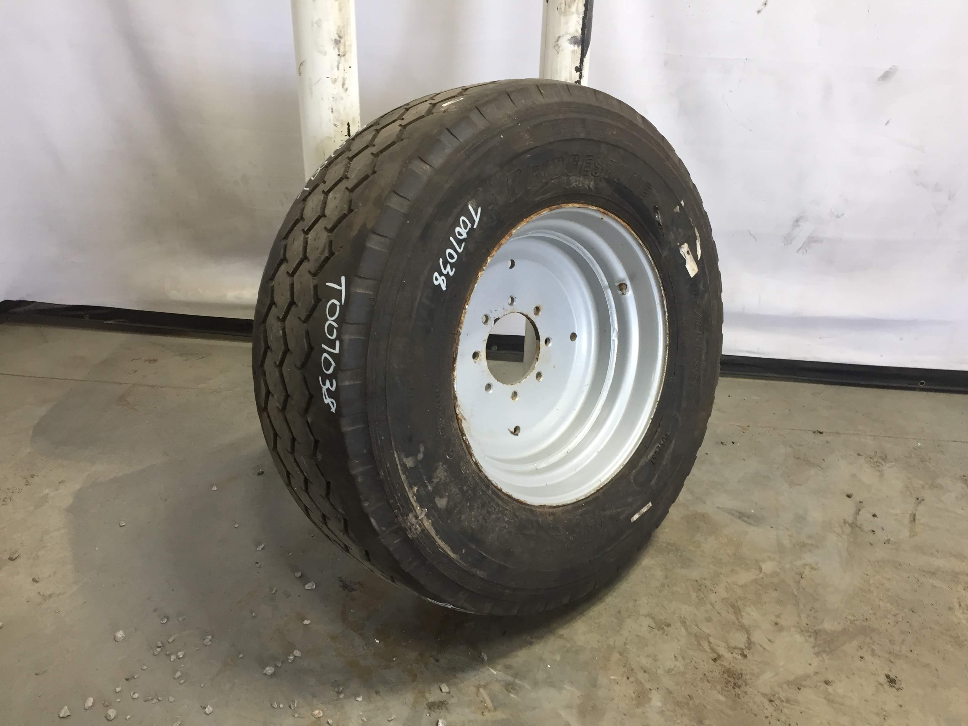 385/65R22.5 Bridgestone M844 Commercial Tire-Wheel Assembly T007038