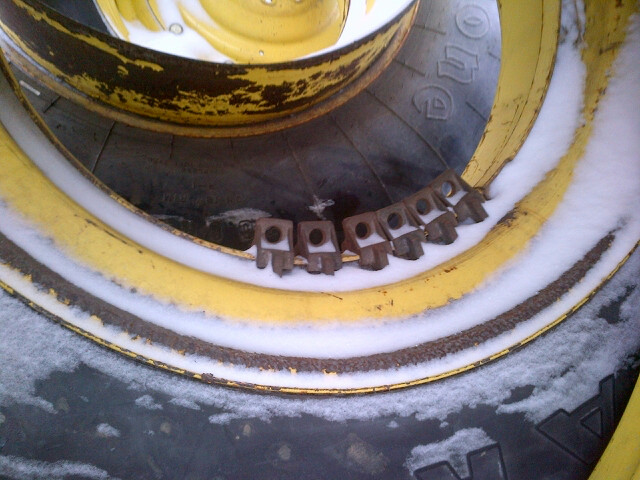 42''D x 18''W Band Dual "T" Rail Wheel WT001520-Z