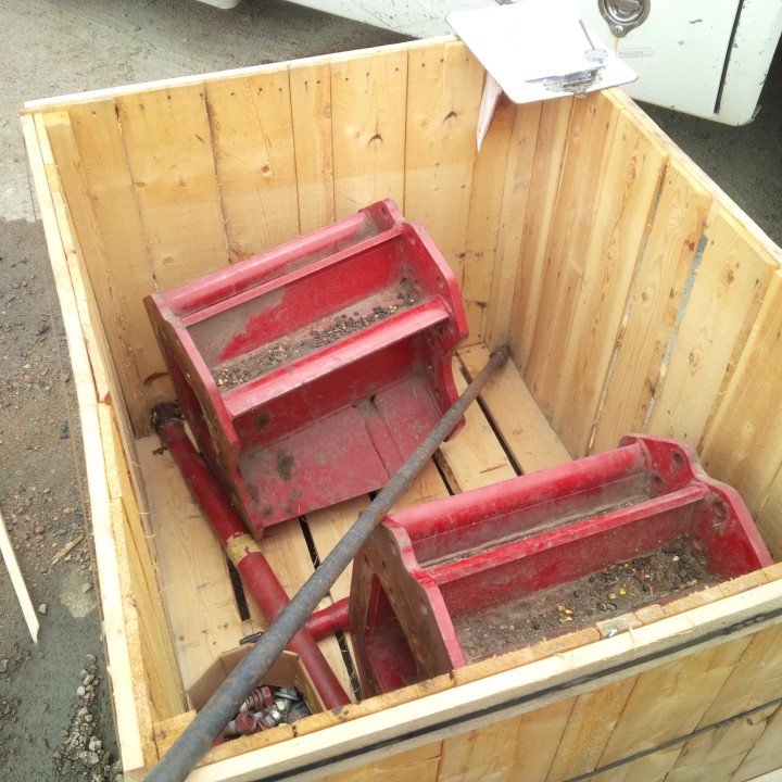 Combine Frame Extension, w/Shafts, Hdw & Truss Rod Combine Frame Extension T002207-Z