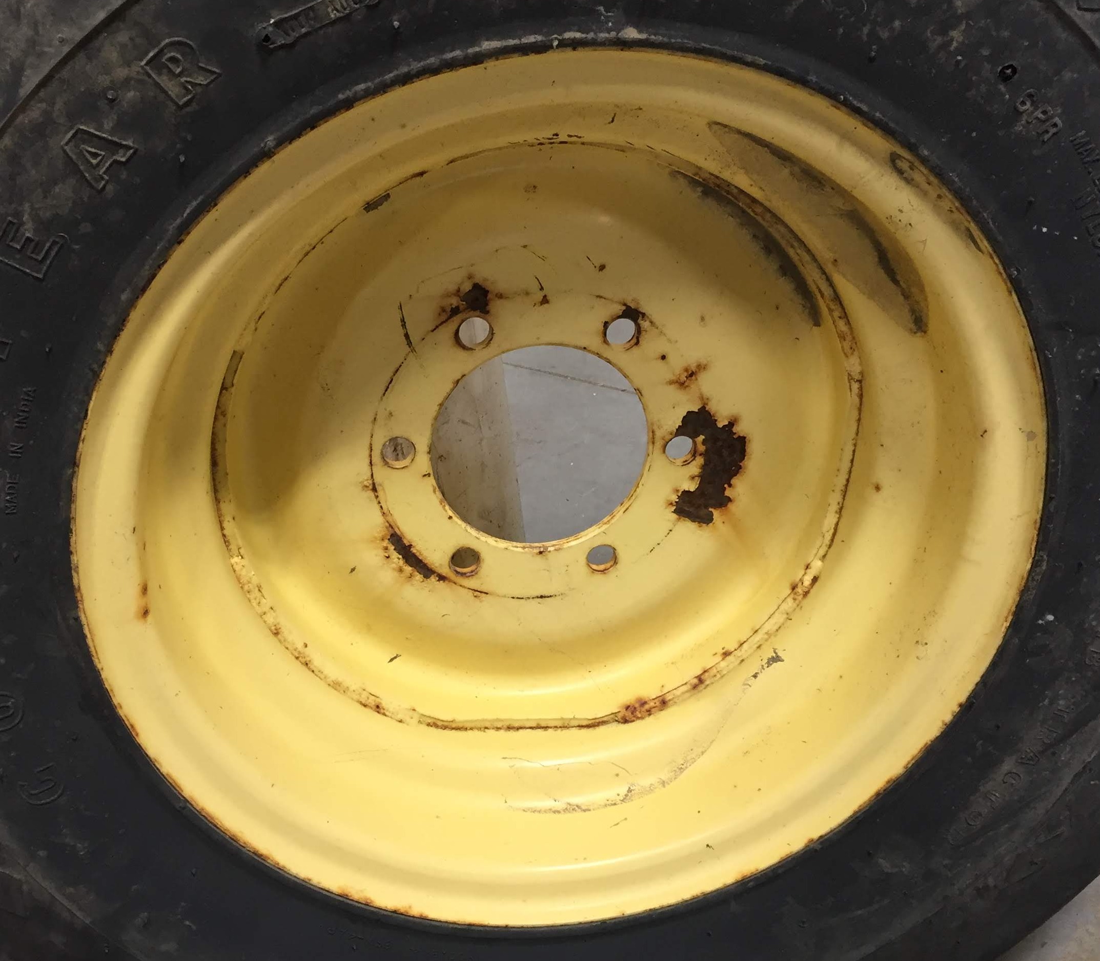 16''D x 5.5''W Implement Wheel WS002327